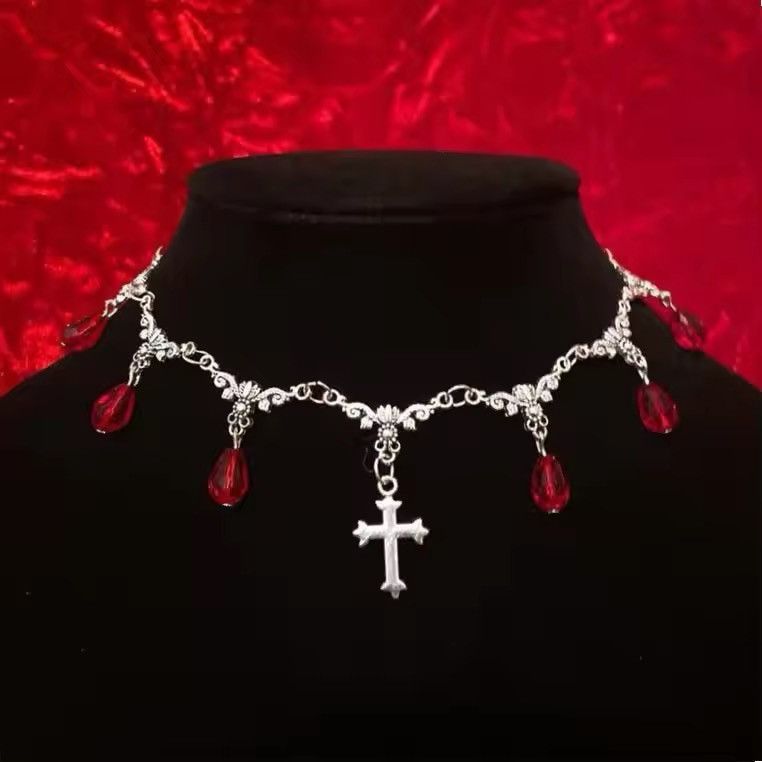 Jewelry Sword Cross Necklace Size ONE SIZE - 1 Thumbnail