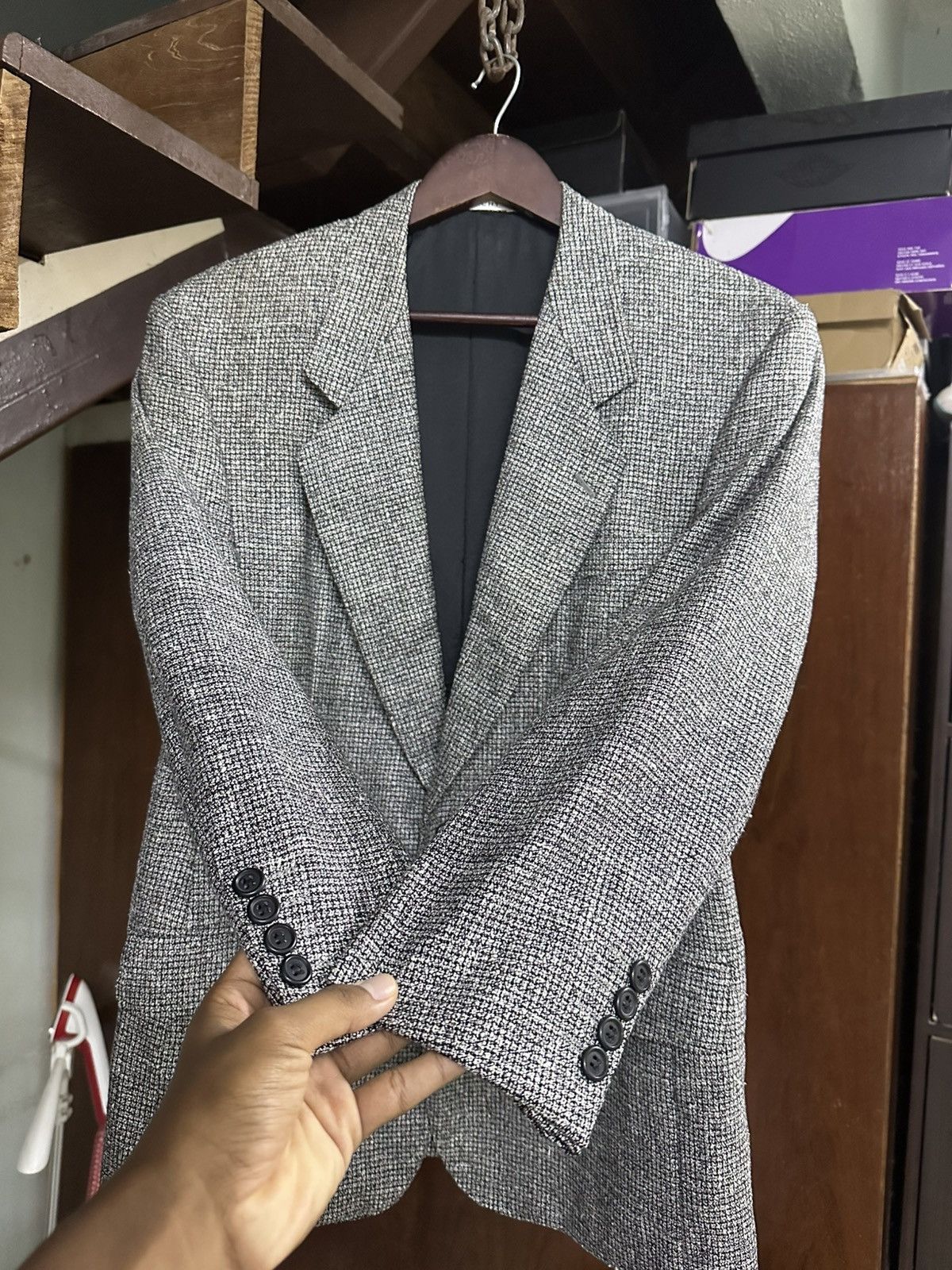 Givenchy 👹Givenchy Monsieur Wool Blazer Jacket Size US S / EU 44-46 / 1 - 5 Thumbnail