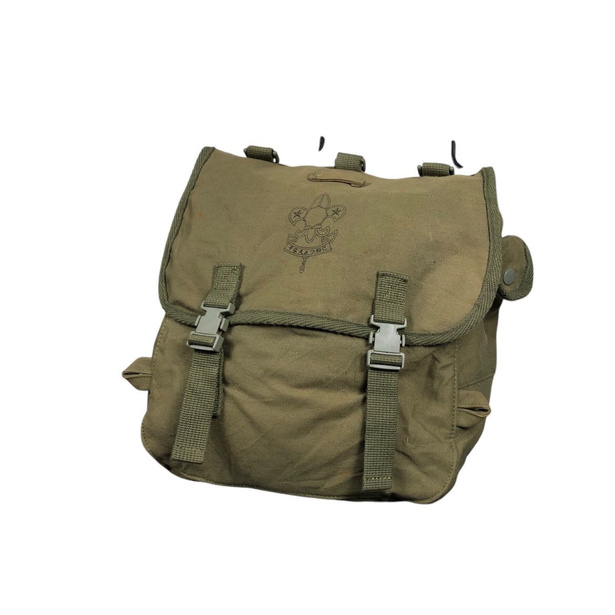 Vintage 📌Vintage Military Sling Bag Scouts Army Size ONE SIZE - 3 Thumbnail