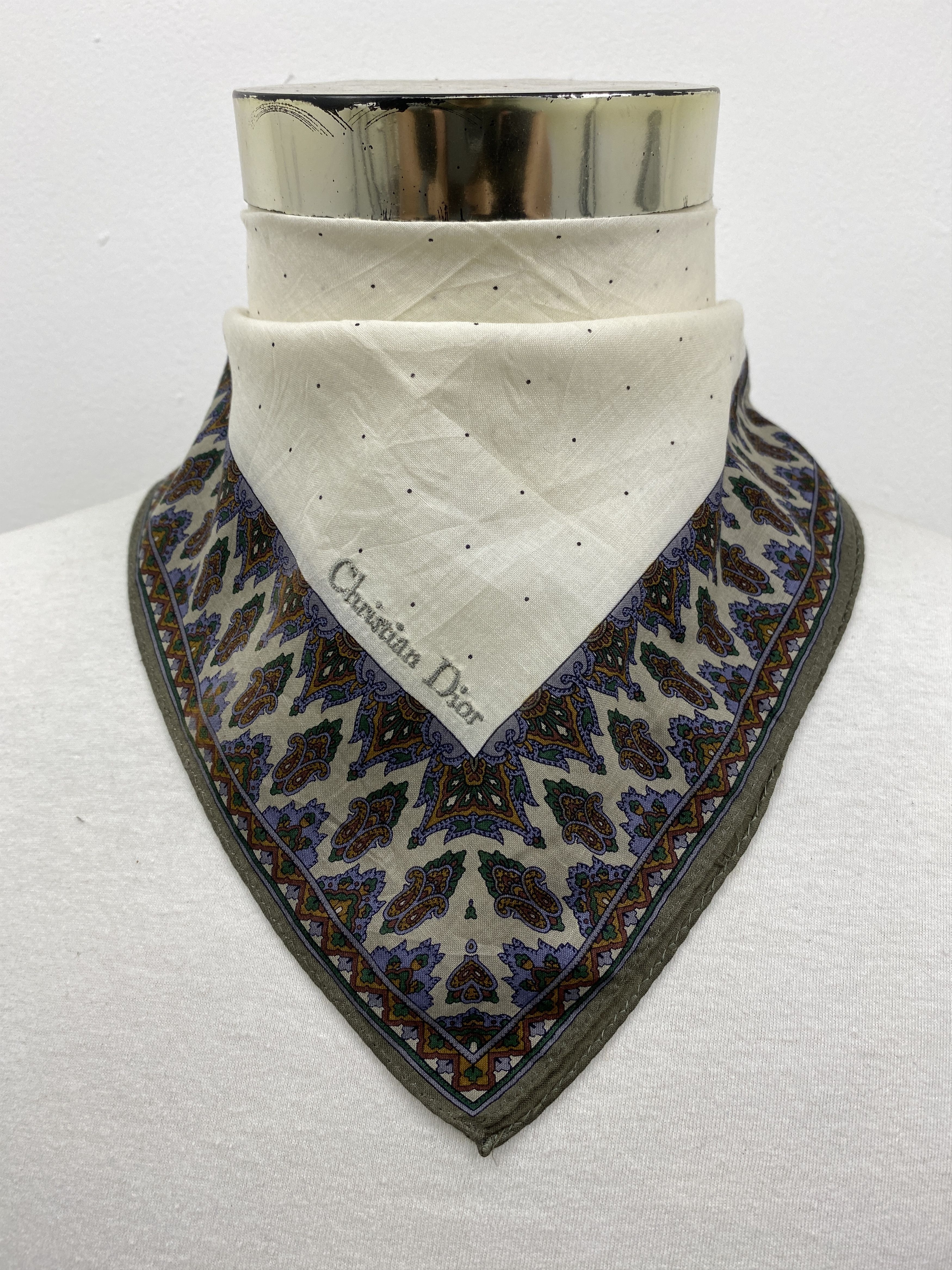 Other Christian Dior Handkerchief / Neckerchief / Bandana HKC0394 Size ONE SIZE - 2 Thumbnail