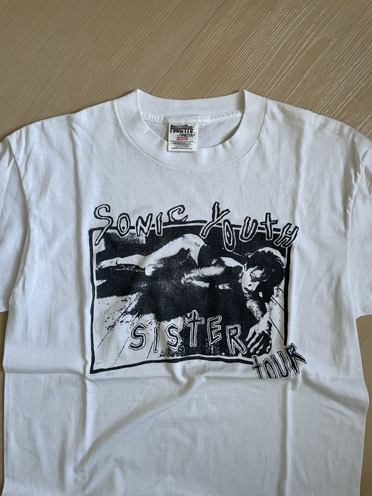 Band Tees × Vintage Vintage Sonic Youth Sister Tour T-shirt Size US L / EU 52-54 / 3 - 5 Thumbnail
