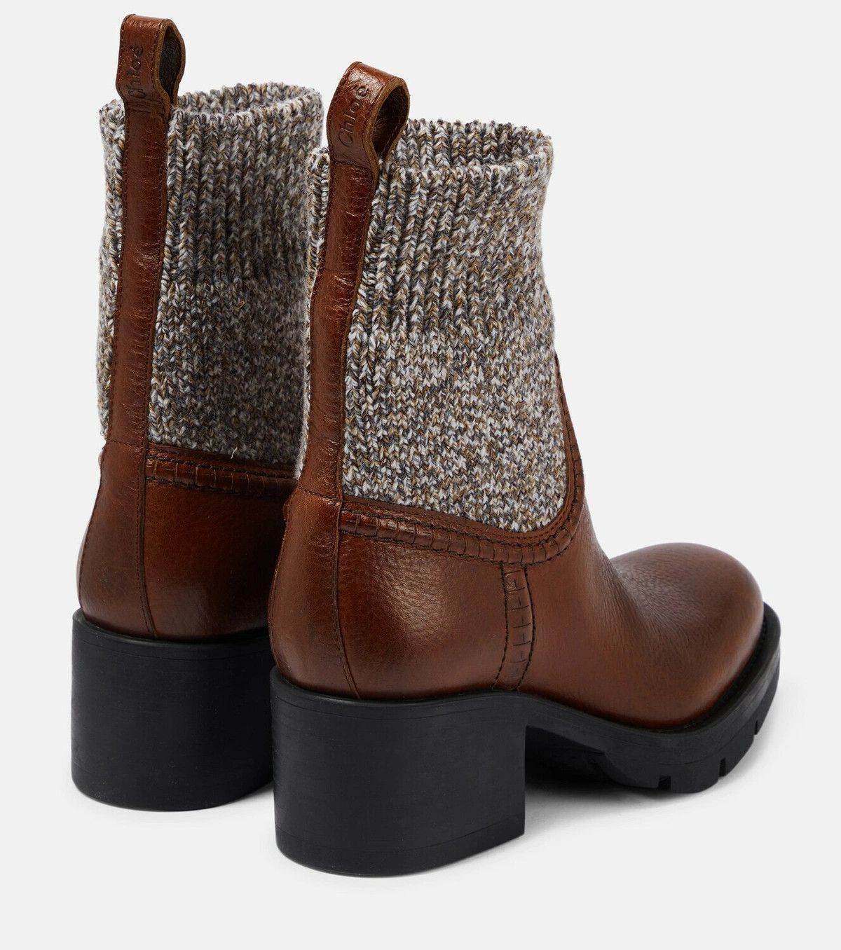 Chloe o1y0825 Ankle Boots in Brown Size US 6 / IT 36 - 3 Thumbnail