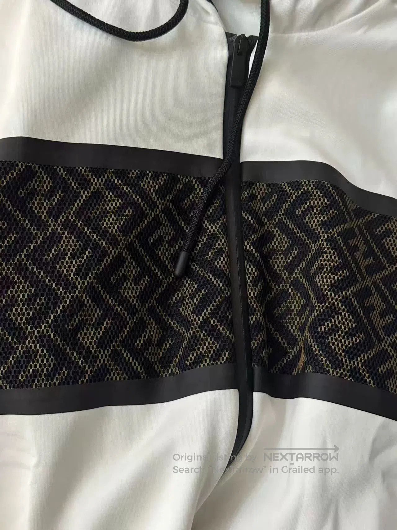 Fendi fendi logo cotton hooded jacket. Size US XS / EU 42 / 0 - 2 Thumbnail