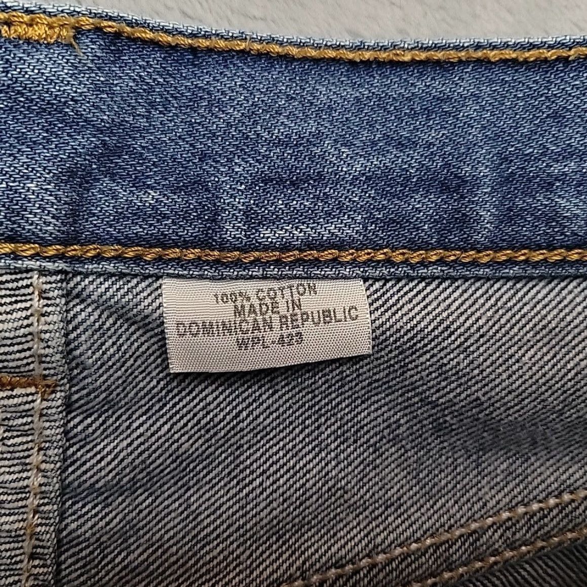 Denime VINTAGE Levis Jeans 501 Mens 34 Regular Blue Denim Straight Leg Button Fly Pants 90s USA Classic Mens Size US 34 / EU 50 - 6 Thumbnail