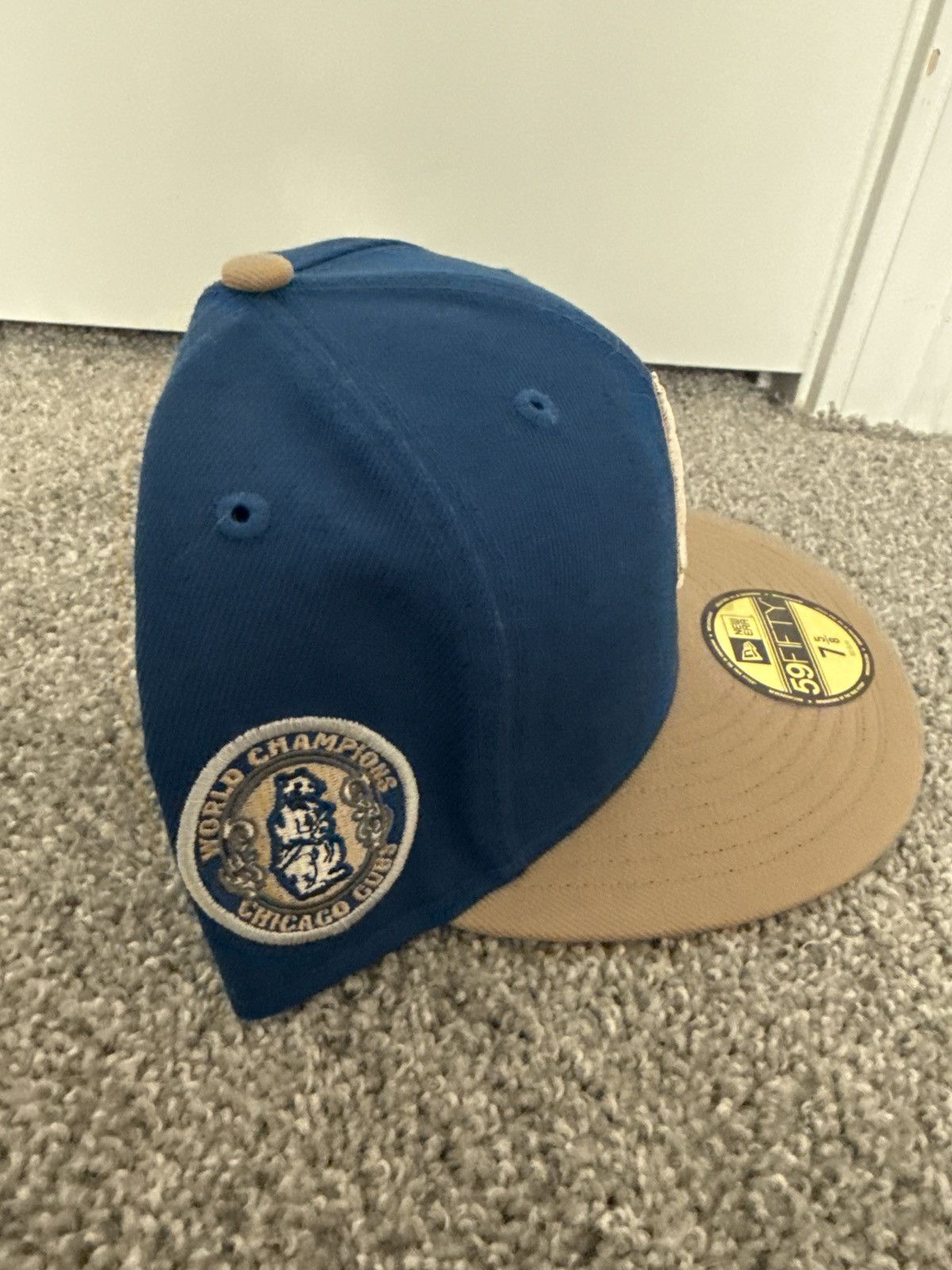 New Era Chicago Cubs Fitted Hat Size ONE SIZE - 2 Thumbnail