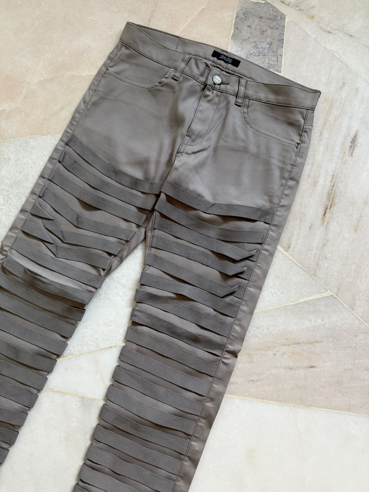 Undercover Undercover underman Bondage lace up pants Size US 29 - 2 Thumbnail