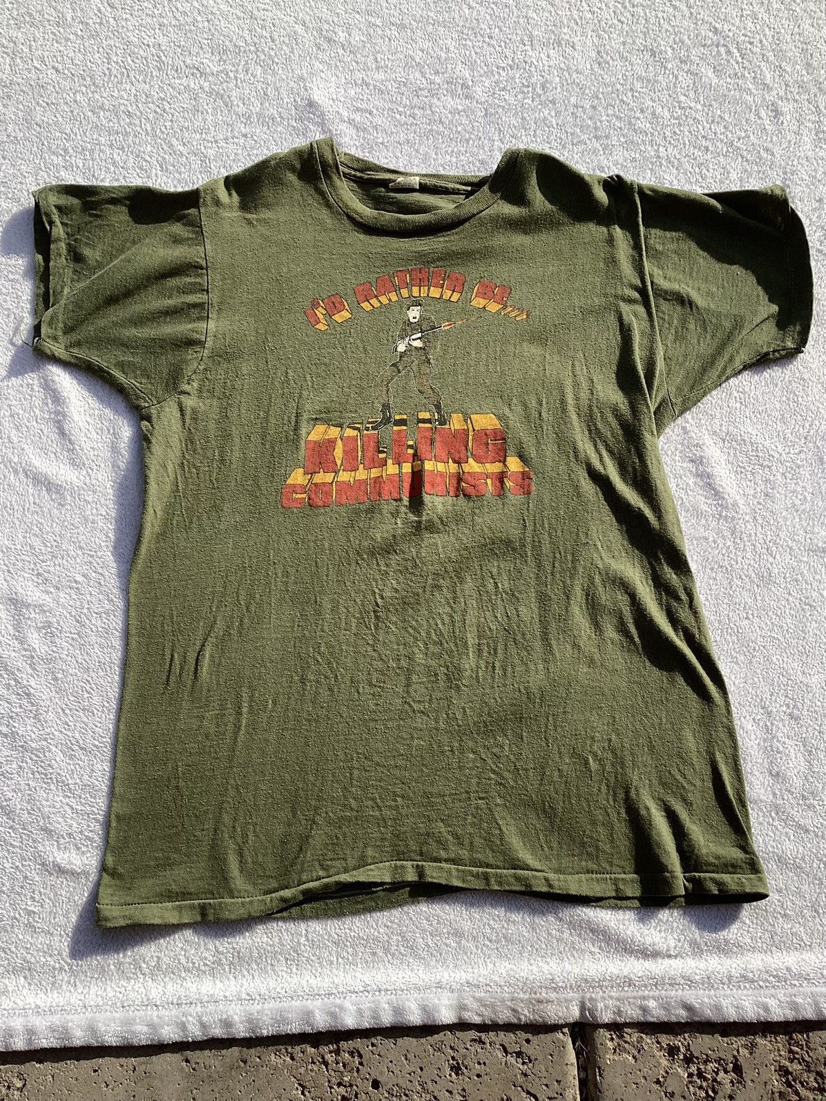 Other 80s I’d rather be killing communist military screen stars T Size US L / EU 52-54 / 3 - 1 Thumbnail