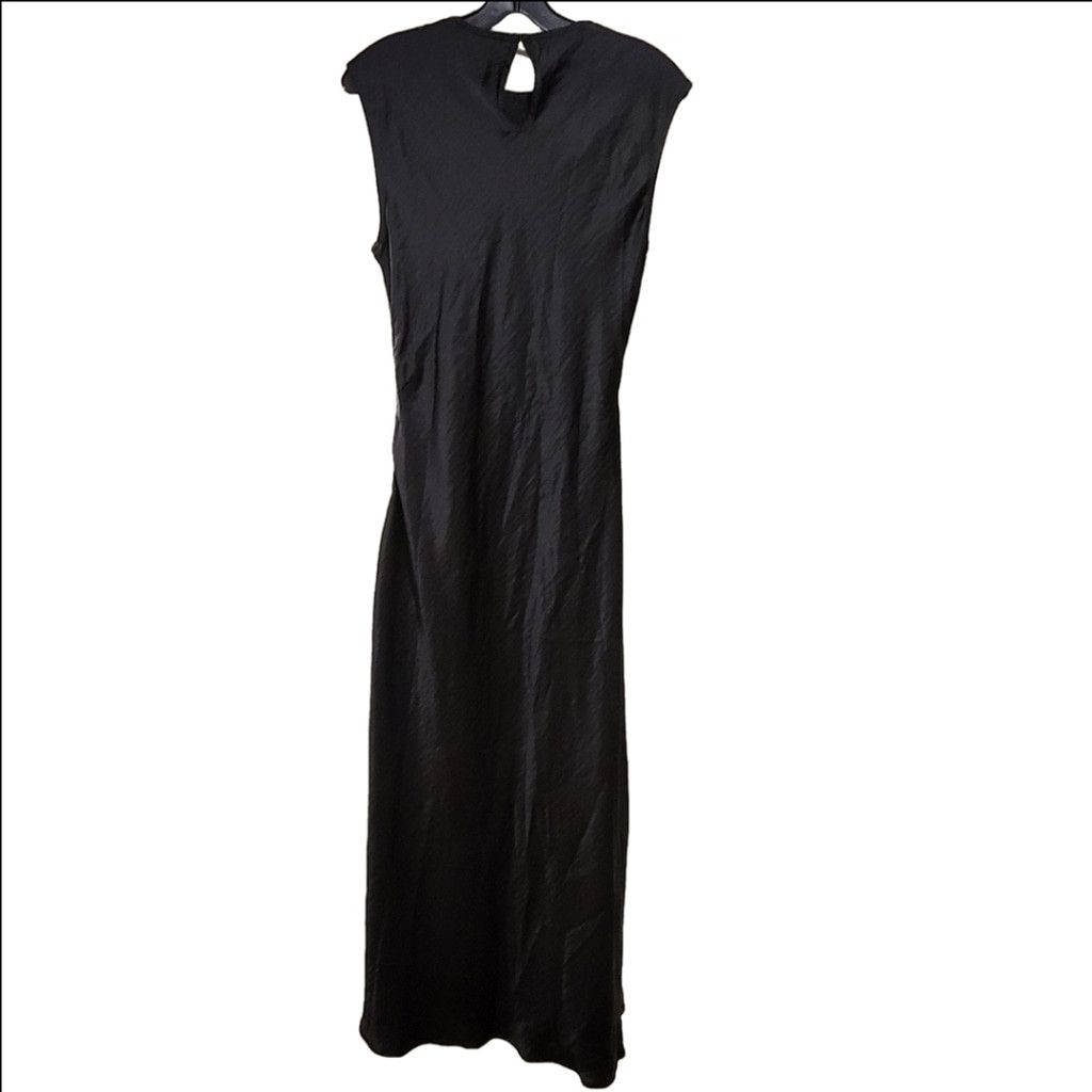 House of Harlow NWT HouseOfHarlow Ruched Circle SideCutOutSatinSlipMaxiDress Size S / US 4 / IT 40 - 5 Thumbnail