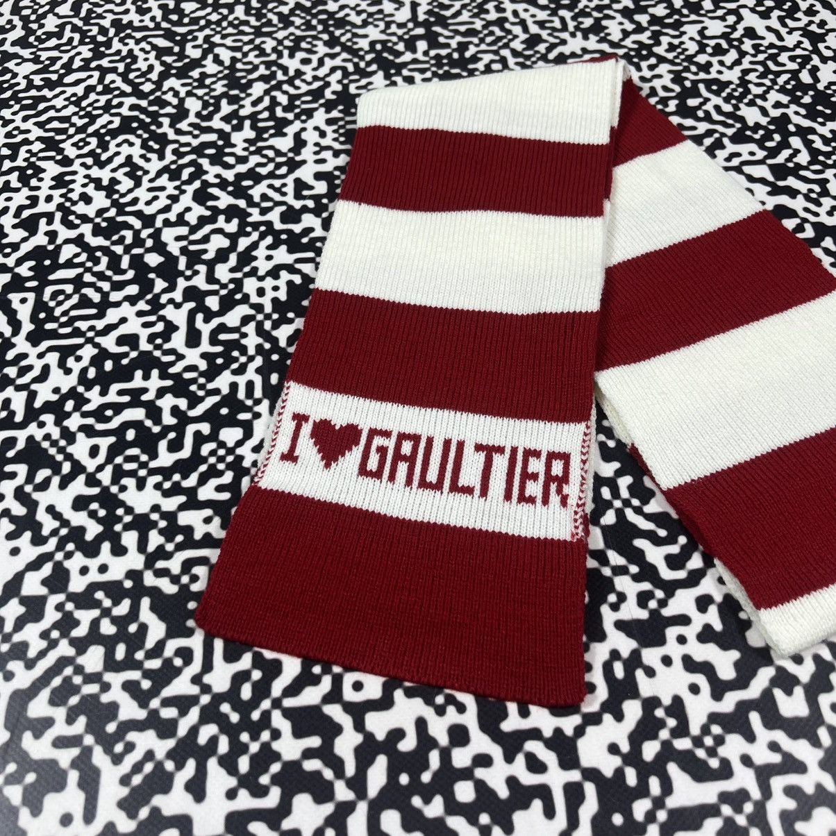 Jean Paul Gaultier Vintage Y2K Jean Paul Gaultier Striped Luxury Retro Scarf Size ONE SIZE - 4 Thumbnail