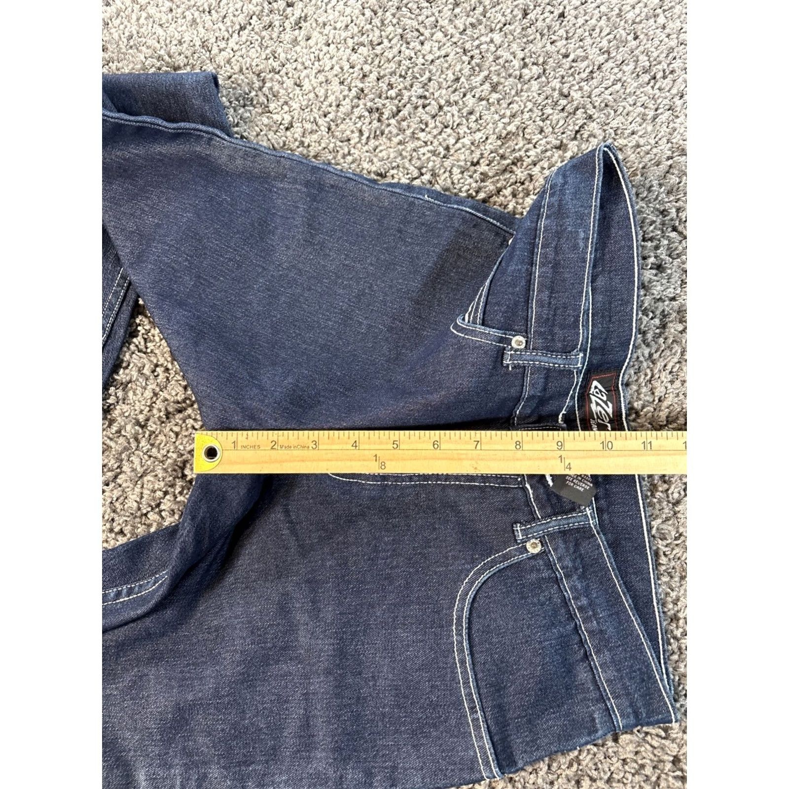 Vintage VINTAGE Lazer Jeans Bootcut Jeans Womens 28x30 Dark Wash High Rise 90s Womens Jeans Blue 90s High Rise 28 30 Boys? Size 28" / US 6 / IT 42 - 5 Thumbnail