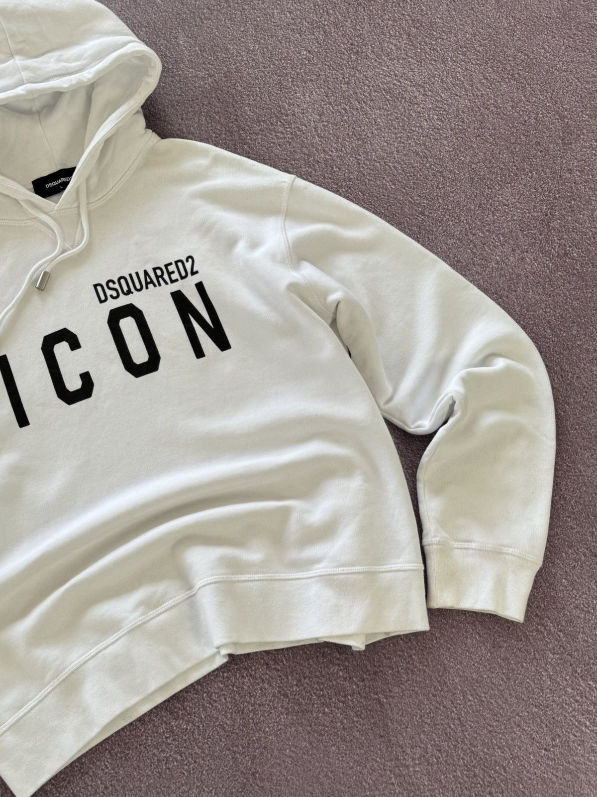 Dsquared2 00s Dsquared2 Big Logo Luxury “Icon” Hoodie Size US L / EU 52-54 / 3 - 5 Thumbnail