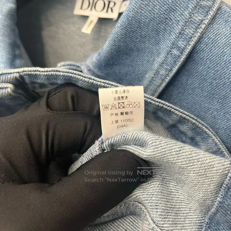 Dior Dior Blue Cotton Long Sleeve Jacket . Size US XXS / EU 40 - 5 Thumbnail