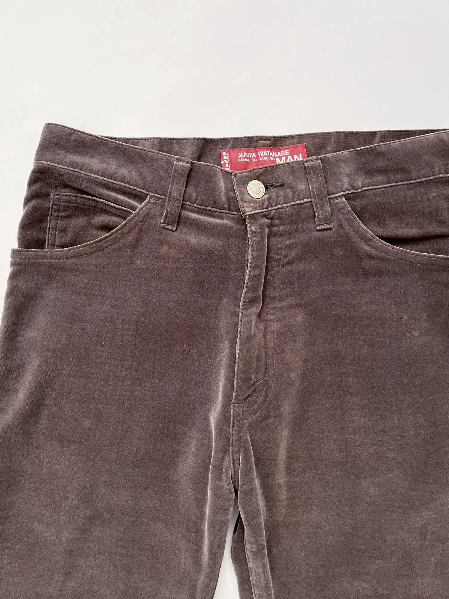 Comme des Garcons × Junya Watanabe × Levi's ⚡️QUICK SALE⚡️2002 Junya Watanabe CDG Levi's Velvet Jeans Size US 30 / EU 46 - 7 Thumbnail