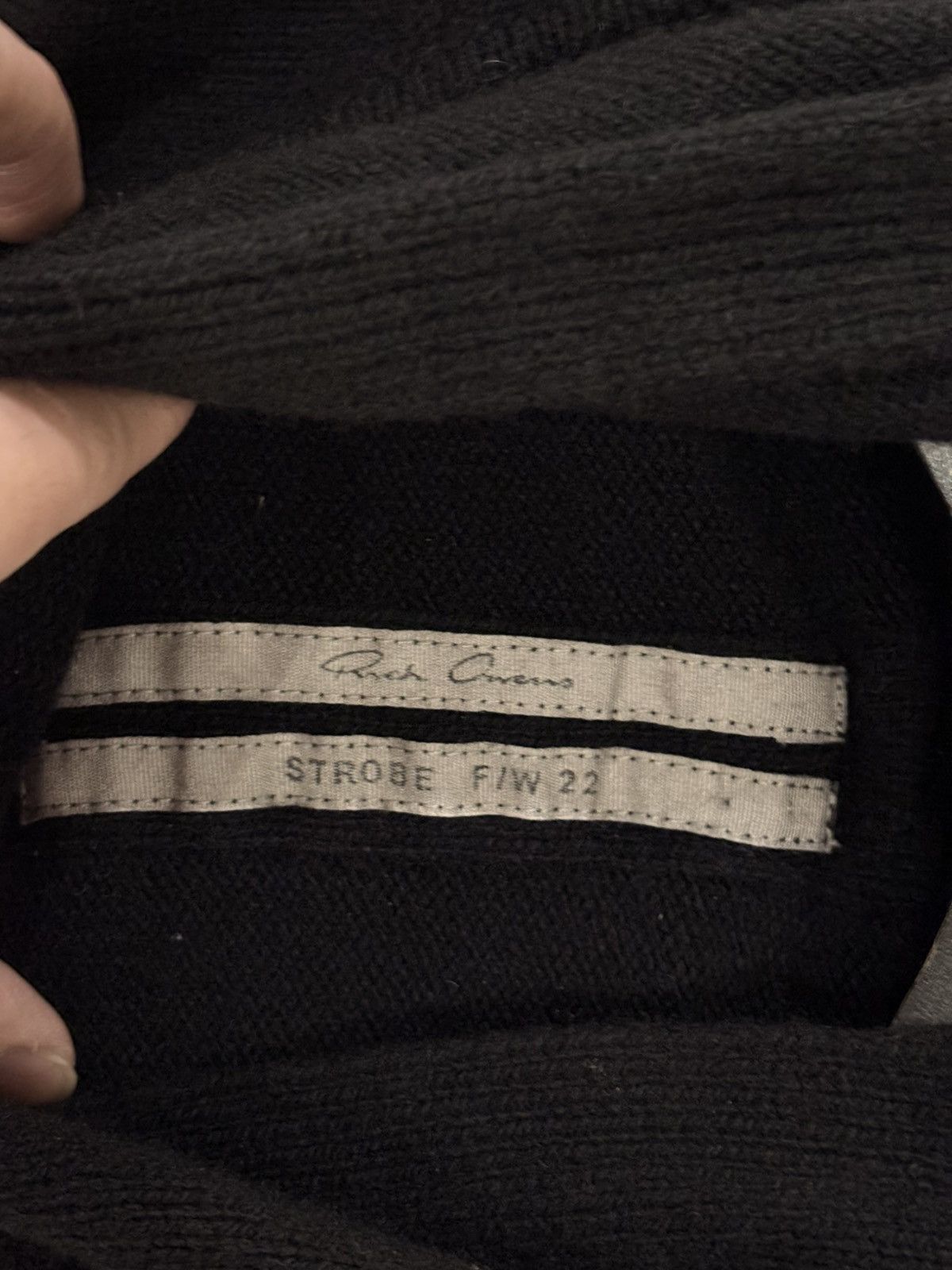 Rick Owens RICK OWENS CASHMERE HOODIE Size US L / EU 52-54 / 3 - 5 Thumbnail
