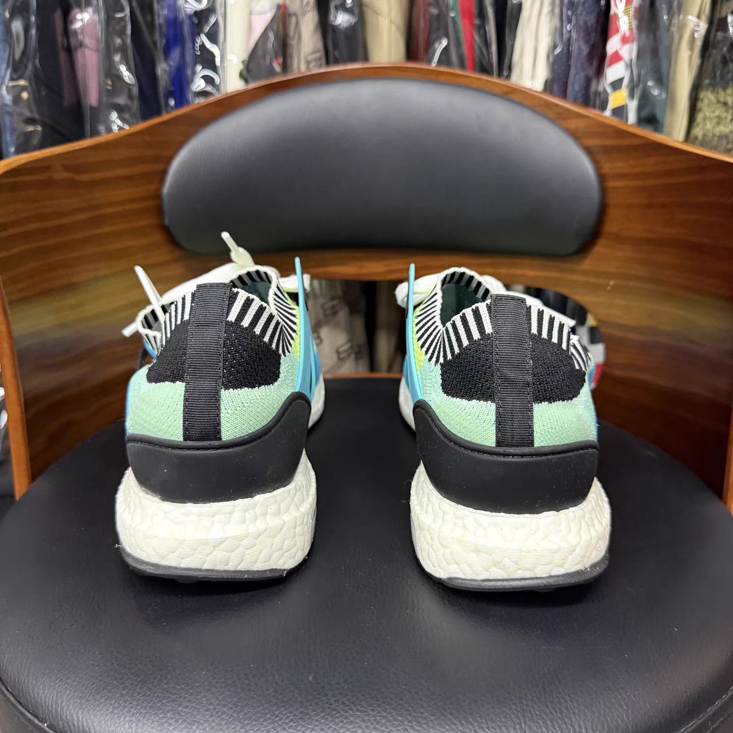 Adidas Adidas EQT Support Boost Blue & Green K15 Size US 11.5 / EU 44-45 - 3 Thumbnail