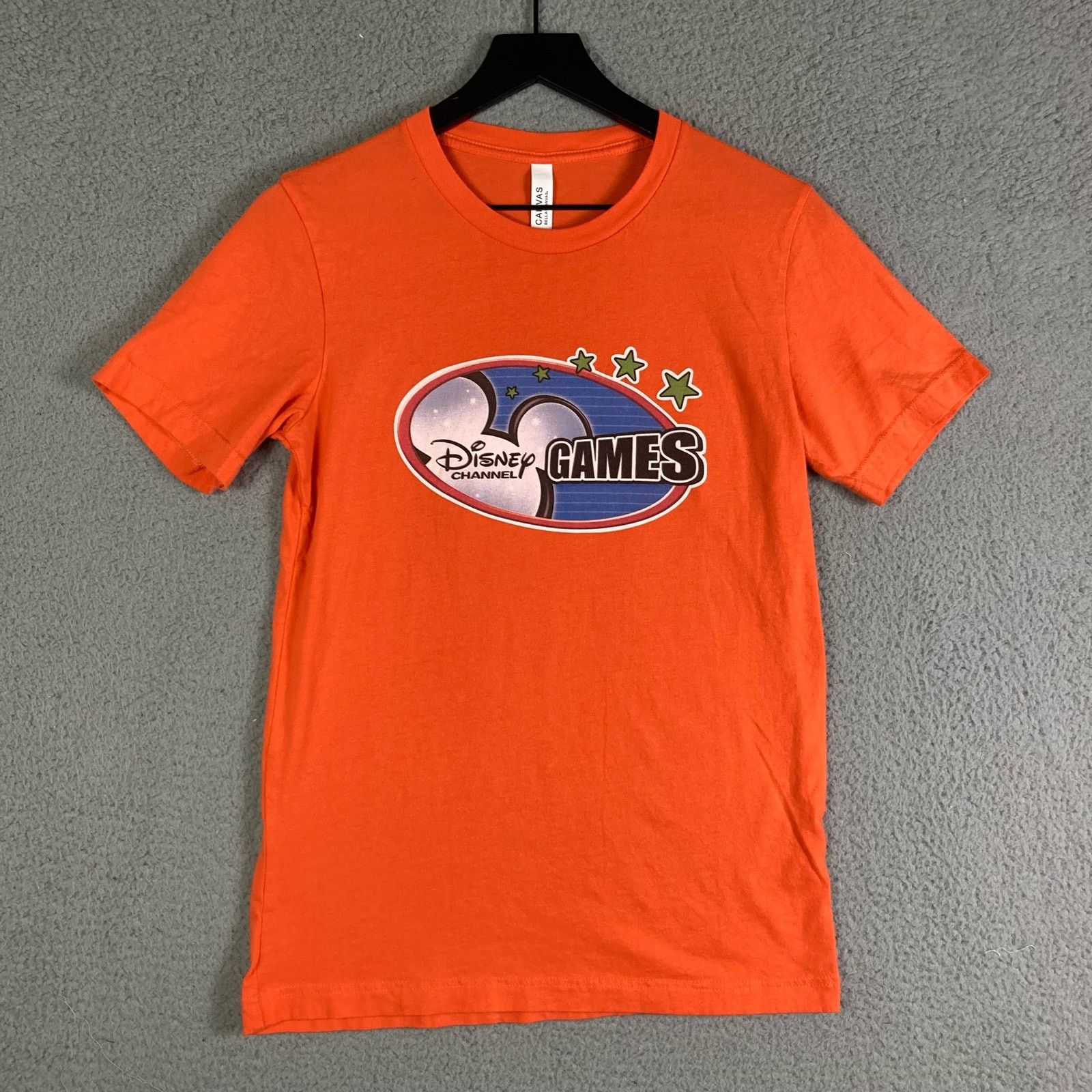 Canvas Disney Channel Games T-Shirt Adult Small Orange Graphic Tee Size S / US 4 / IT 40 - 5 Thumbnail