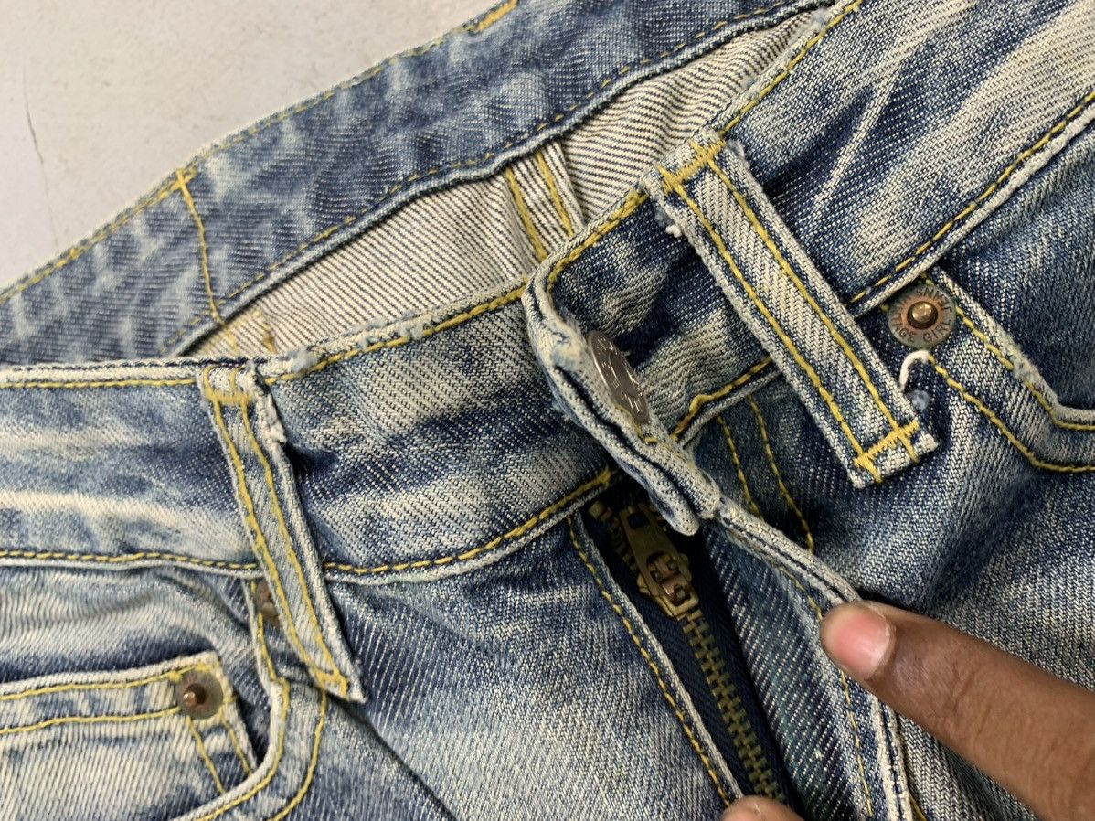 Japanese Brand Vintage womens evisu inspired bootcut denim pants Size 28" / US 6 / IT 42 - 7 Thumbnail