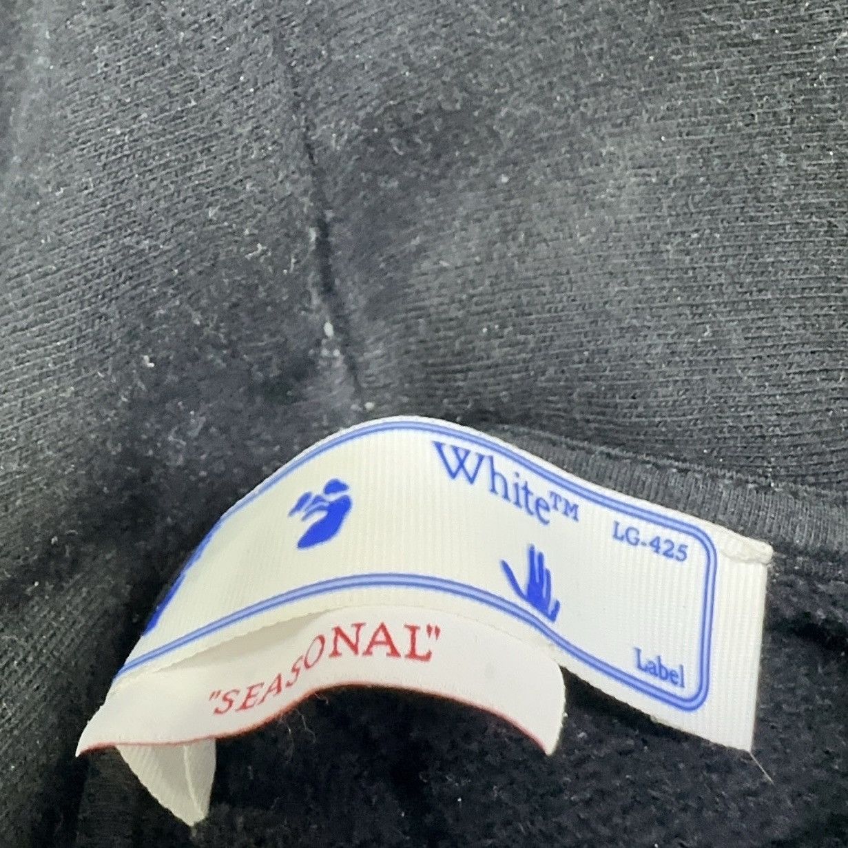 Off-White OFF-WHITE TRIBAL TYPE EXTRA LONG HOODIE Size US S / EU 44-46 / 1 - 3 Thumbnail