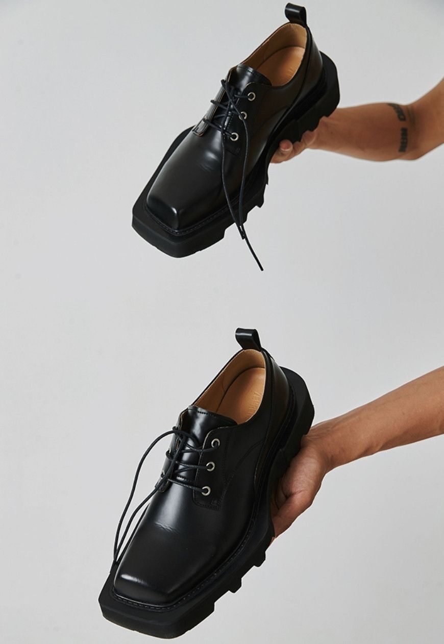 Other Men’s personalized irregular leather shoes Size US 9 / EU 42 - 4 Thumbnail