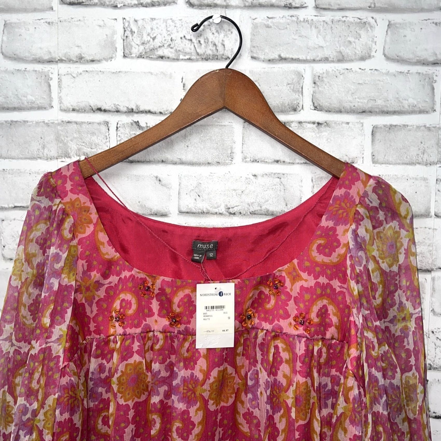 Pinko NWT Muse Pink Dress Womens Size 12 Size XL / US 12-14 / IT 48-50 - 2 Thumbnail