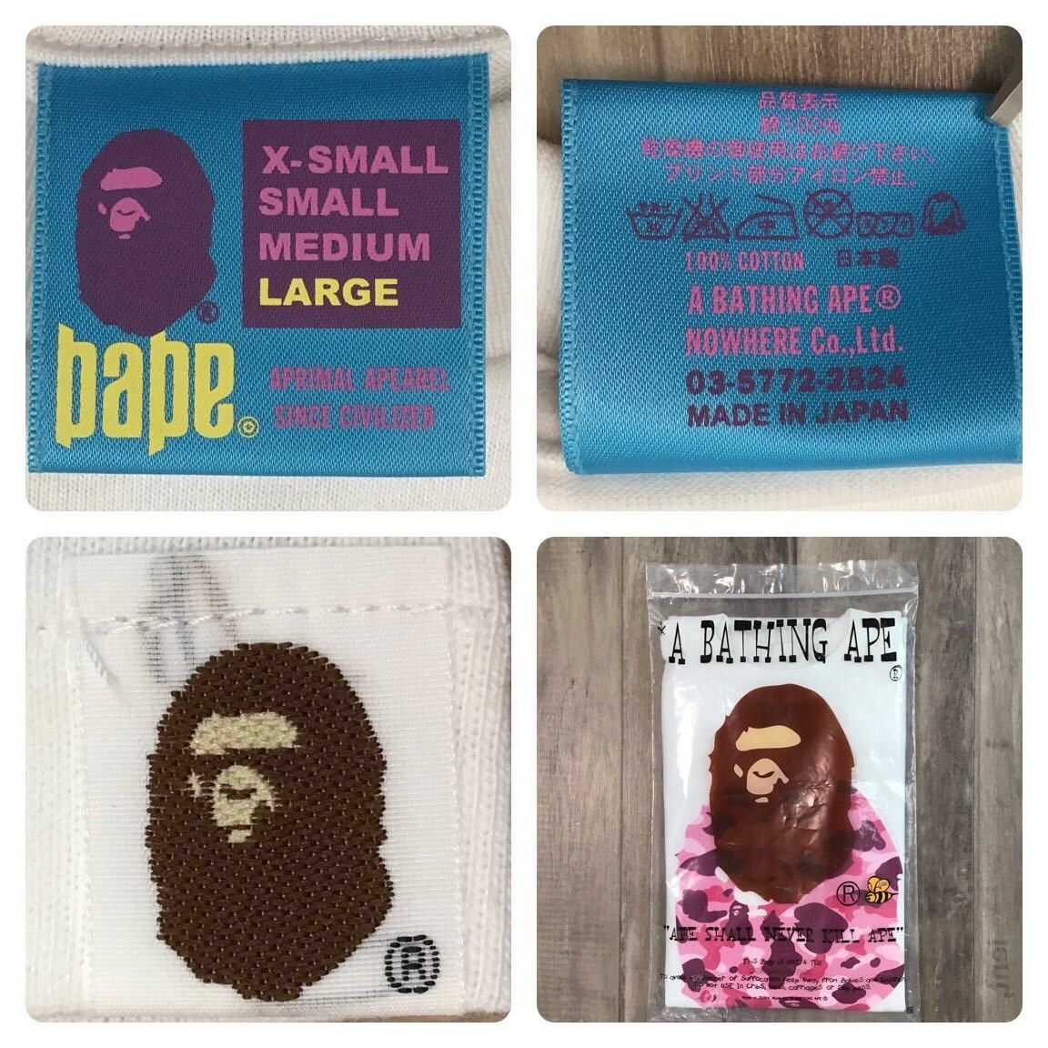Bape × Nigo BAPE Pink camo APE HEAD T-shirt a bathing ape NIGO Size US L / EU 52-54 / 3 - 5 Thumbnail