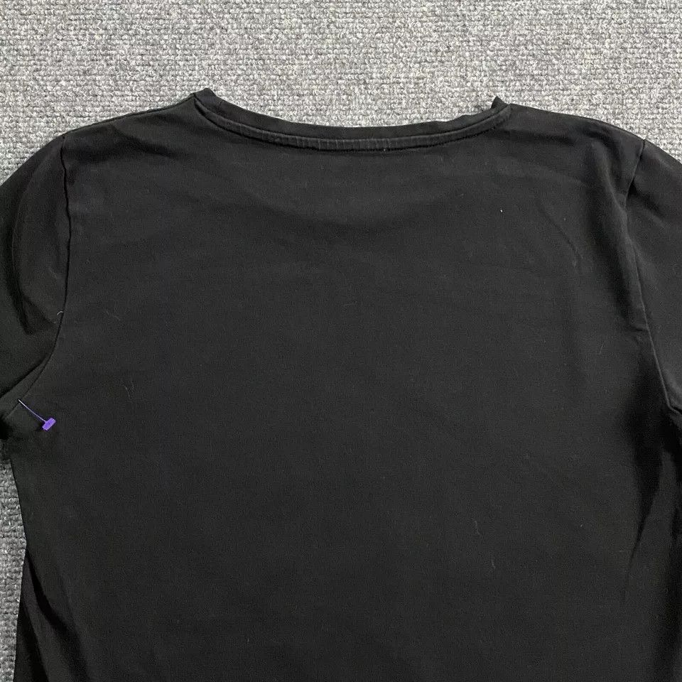 Zara Zara Top Women's Medium Black Short Sleeve Casual Shirt Size M / US 6-8 / IT 42-44 - 4 Thumbnail