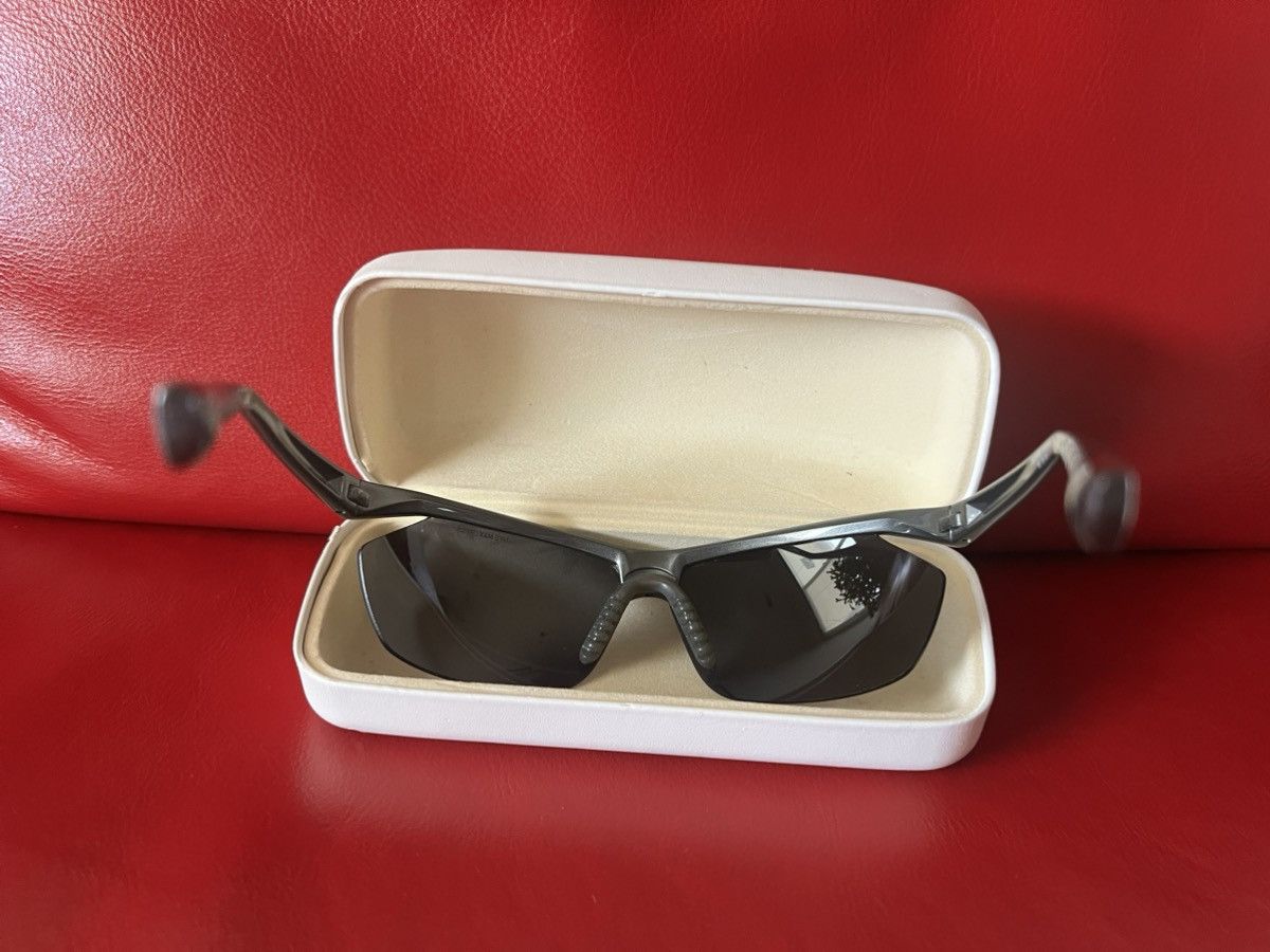 Nike Vintage Nike Tailwind EV0491 Sunglasses Red Swoosh Size ONE SIZE - 6 Thumbnail