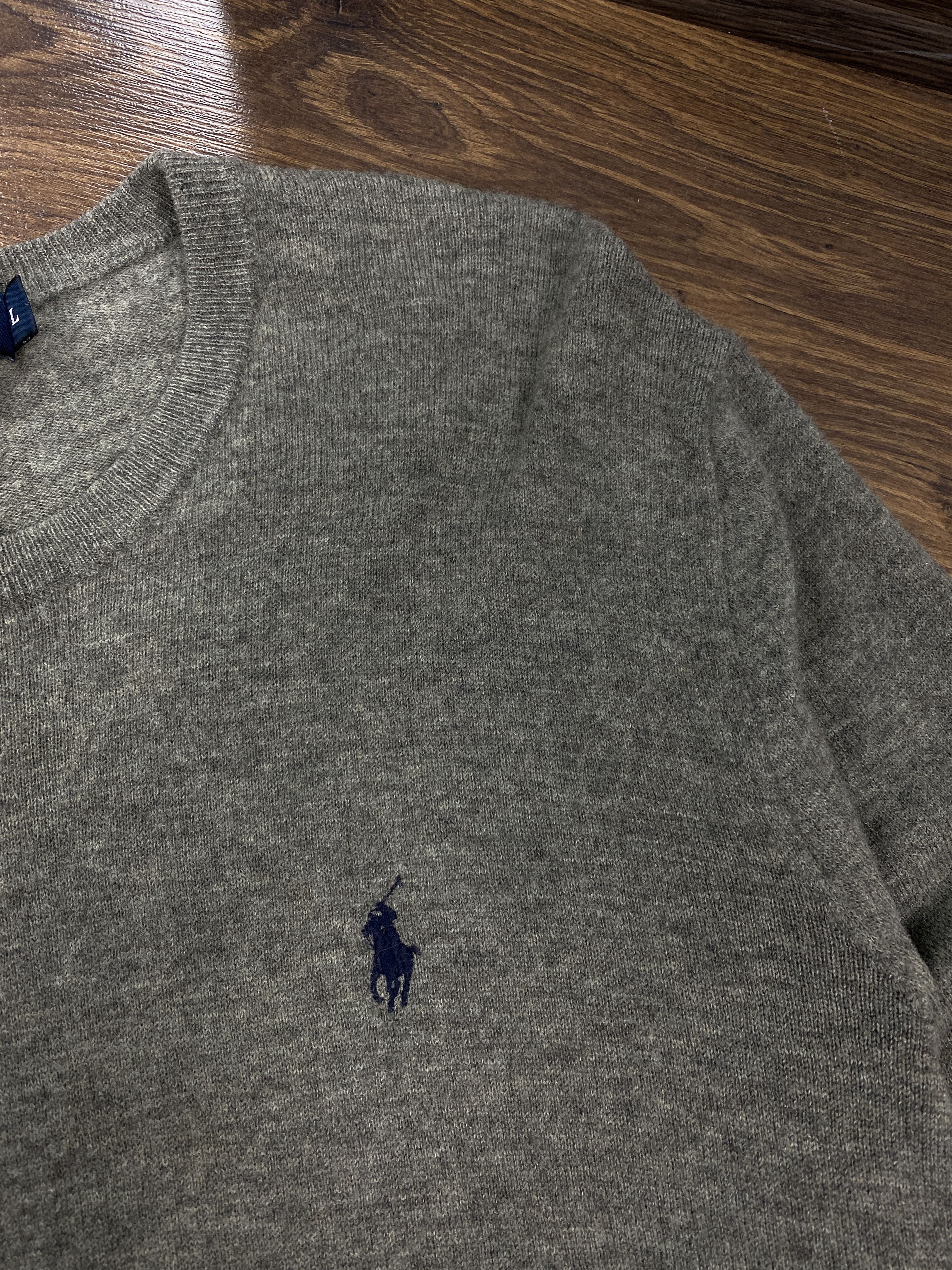 Polo Ralph Lauren Polo Ralph Lauren vintage 100% merino wool knit sweater Size US L / EU 52-54 / 3 - 3 Thumbnail