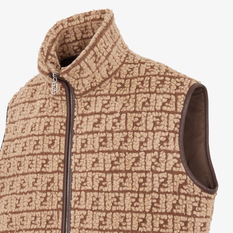 Fendi o1loc1c1225 FT0060 Vest in Brown Size US M / EU 48-50 / 2 - 4 Thumbnail