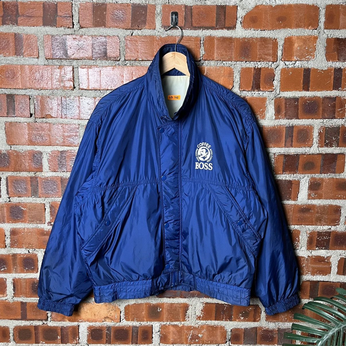 Japanese Brand Boss Coffee Big Logo Bomber Jacket🔥 Size US L / EU 52-54 / 3 - 1 Thumbnail