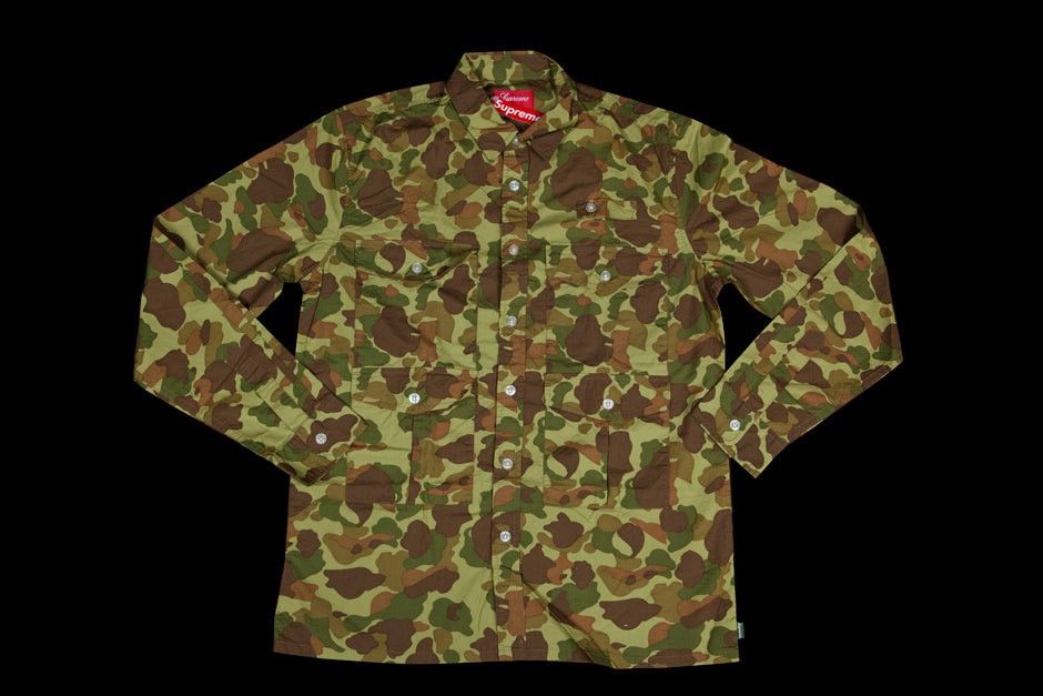 Supreme Supreme Safari Shirt size Large NEW 2012 release Size US L / EU 52-54 / 3 - 1 Thumbnail