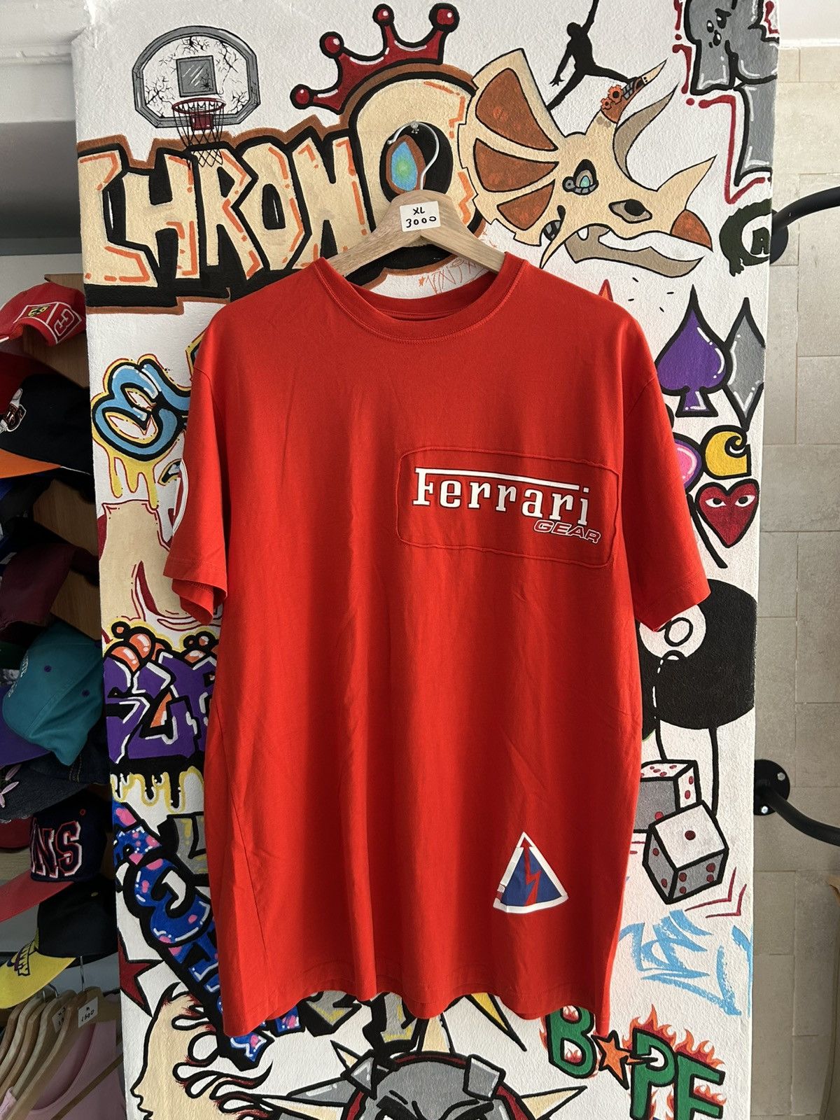 Ferrari × Vintage 90s Ferrari Tee Size US XL / EU 56 / 4 - 1 Thumbnail