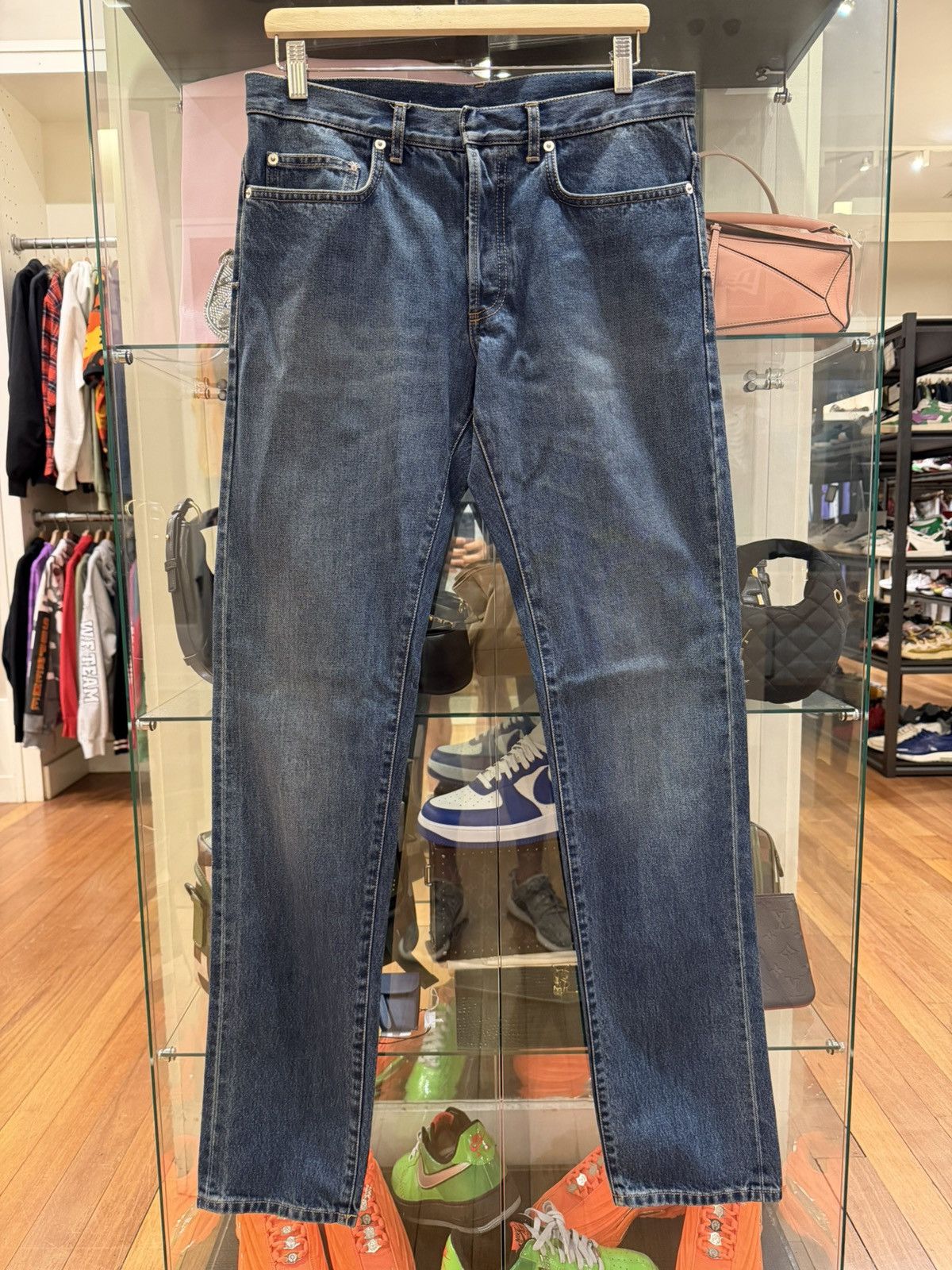 Dior Dior Bee Detail Slim Denim Jeans Size US 32 / EU 48 - 1 Thumbnail