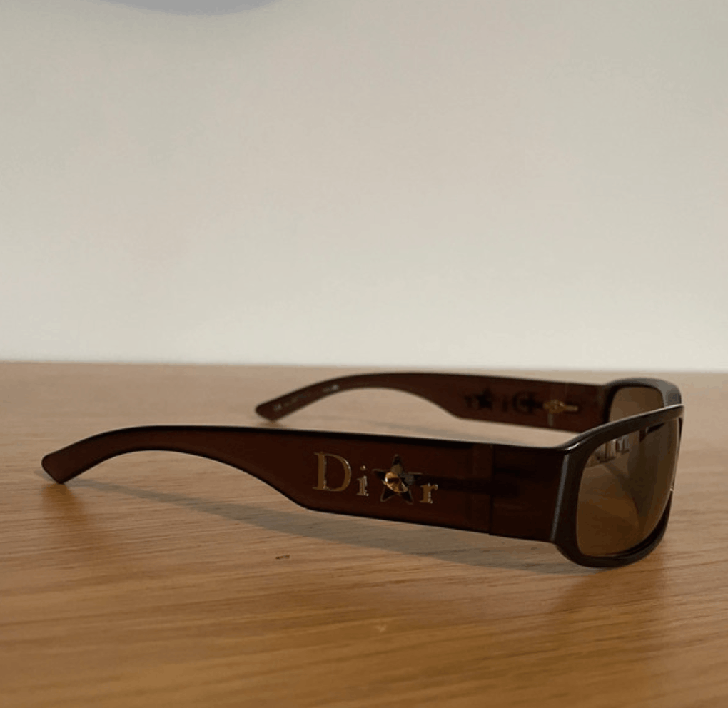 Dior Christian Dior Sunglasses Shiny POP Shield Mask Vintage Size ONE SIZE - 3 Thumbnail