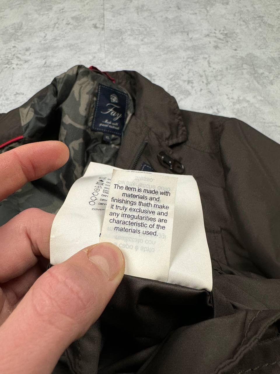 Fay Fay Brown Quilted Light Jacket Size XL Size US XL / EU 56 / 4 - 24 Thumbnail