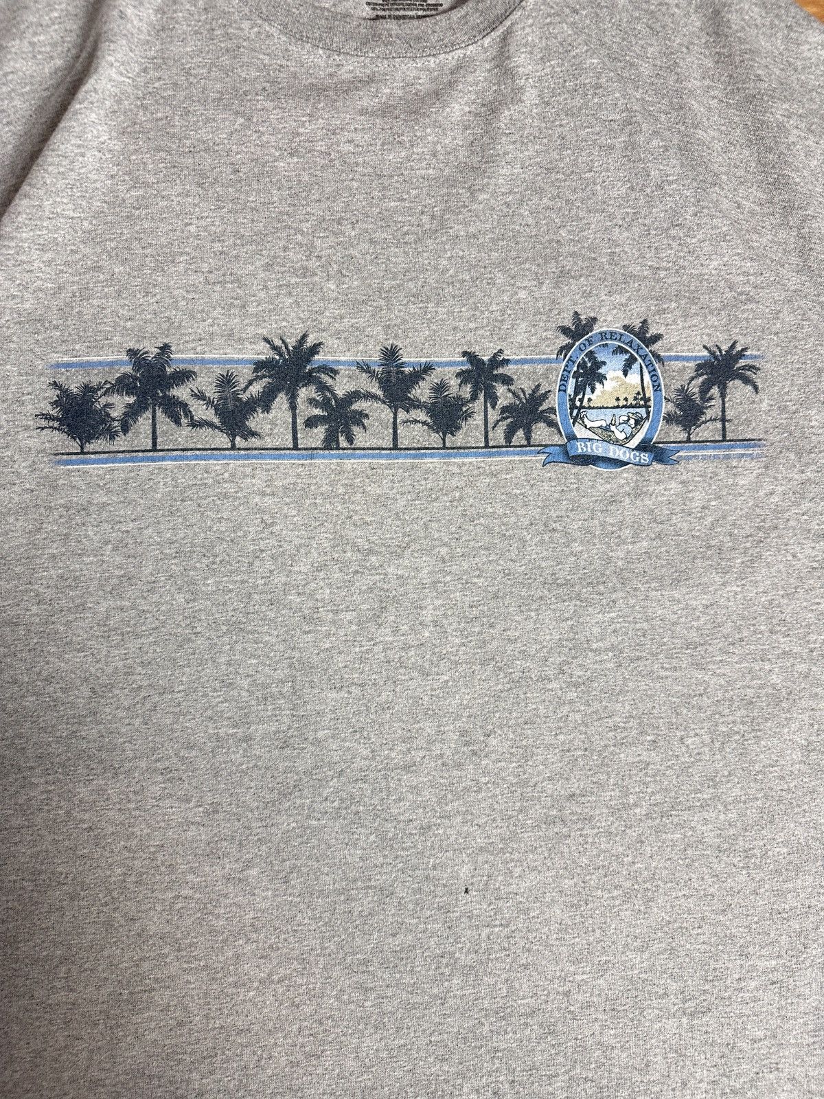 Hanes Vintage Y2K Era Big Dogs “Dept. of Relaxation” Tee Size US XL / EU 56 / 4 - 5 Thumbnail