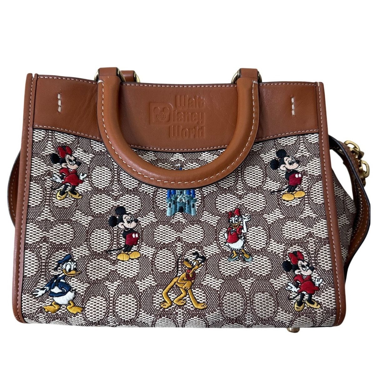 Coach DISNEY X COACH Rogue 25 Signature Satchel Textile Jacquard Size ONE SIZE - 2 Thumbnail