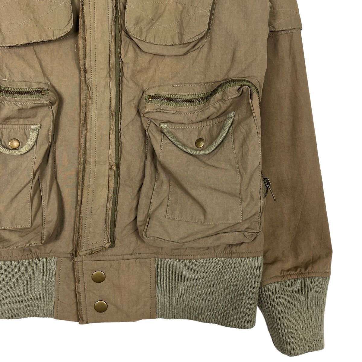 If Six Was Nine 🔥 CARGO MULTIPOCKET BOMBER JACKET Size US S / EU 44-46 / 1 - 10 Thumbnail