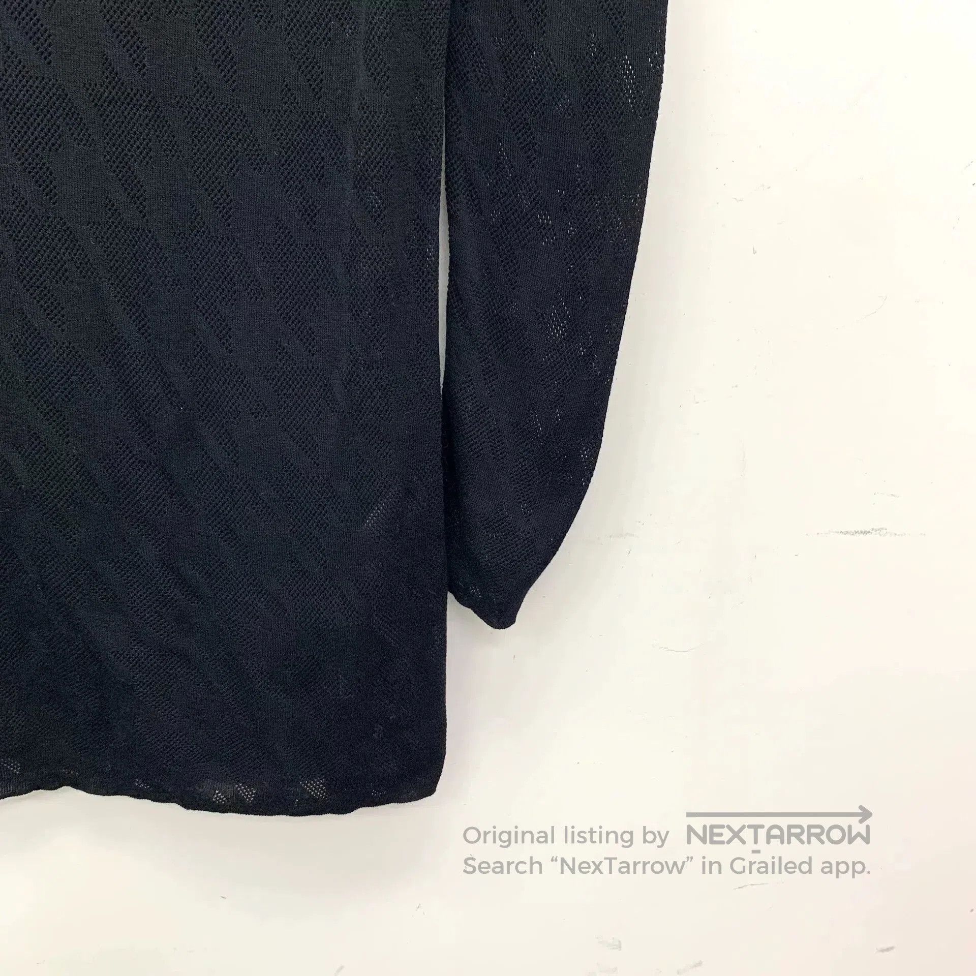 Balmain Balmain Black Button Detail Knit Dress. Size M / US 6-8 / IT 42-44 - 4 Thumbnail