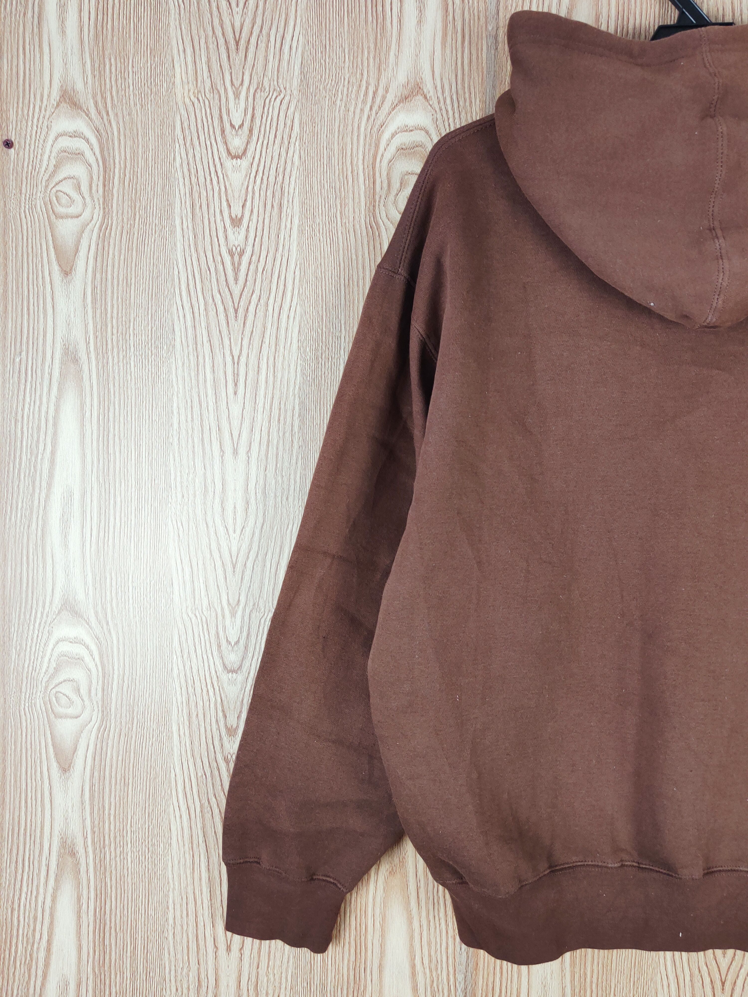 Japanese Brand × Vintage Vintage 💥 Pro Club Dark Brown Hoodie Sweatshirts Size US M / EU 48-50 / 2 - 10 Thumbnail