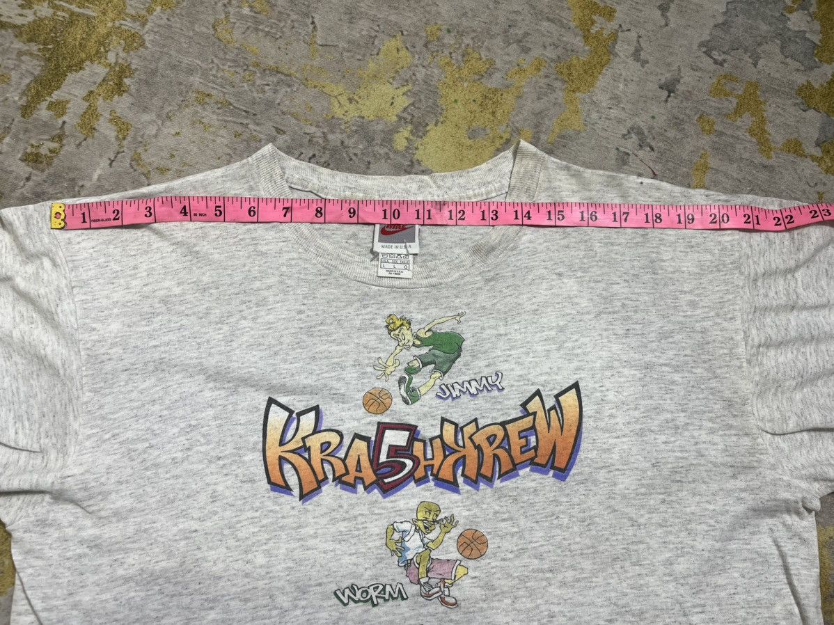 Vintage SUPER RARE!!!VTG NIKE KRASHKREW Tshirt Size US L / EU 52-54 / 3 - 13 Thumbnail