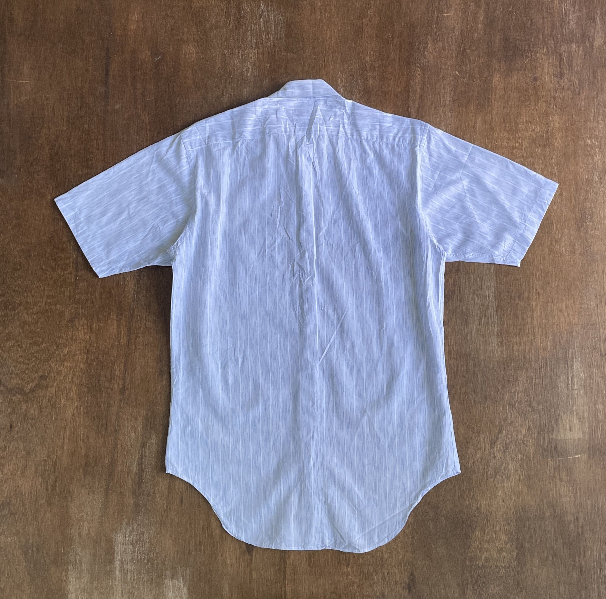 Issey Miyake ISSEY MIYAKE Miyake wavy stripped shirt Size US XXS / EU 40 - 6 Thumbnail