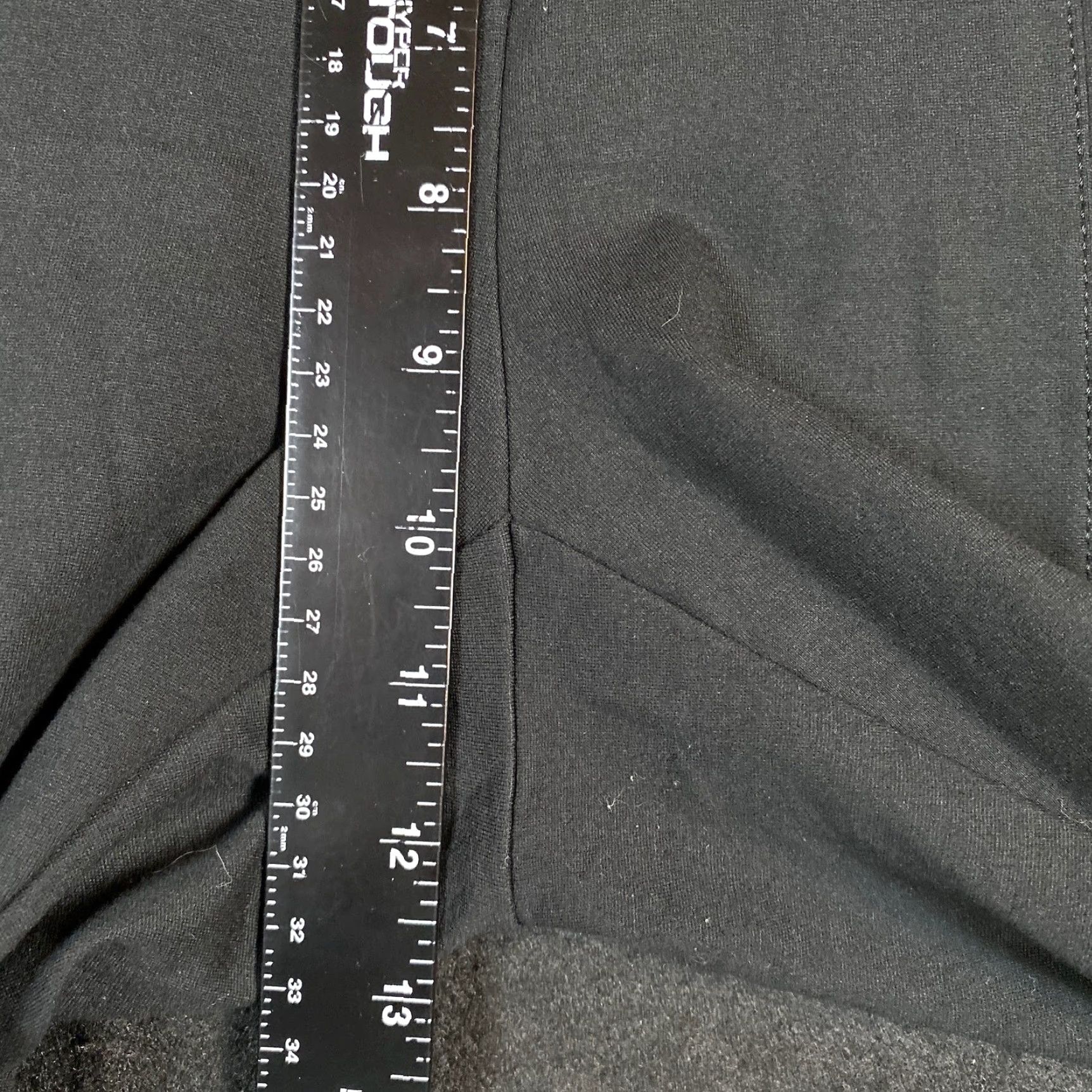 J. Jill J.Jill Womens Black Pull On Ponte Legging Slim Leg Pleated Front Cropped SP Pants Size 26" / US 2 / IT 38 - 7 Thumbnail