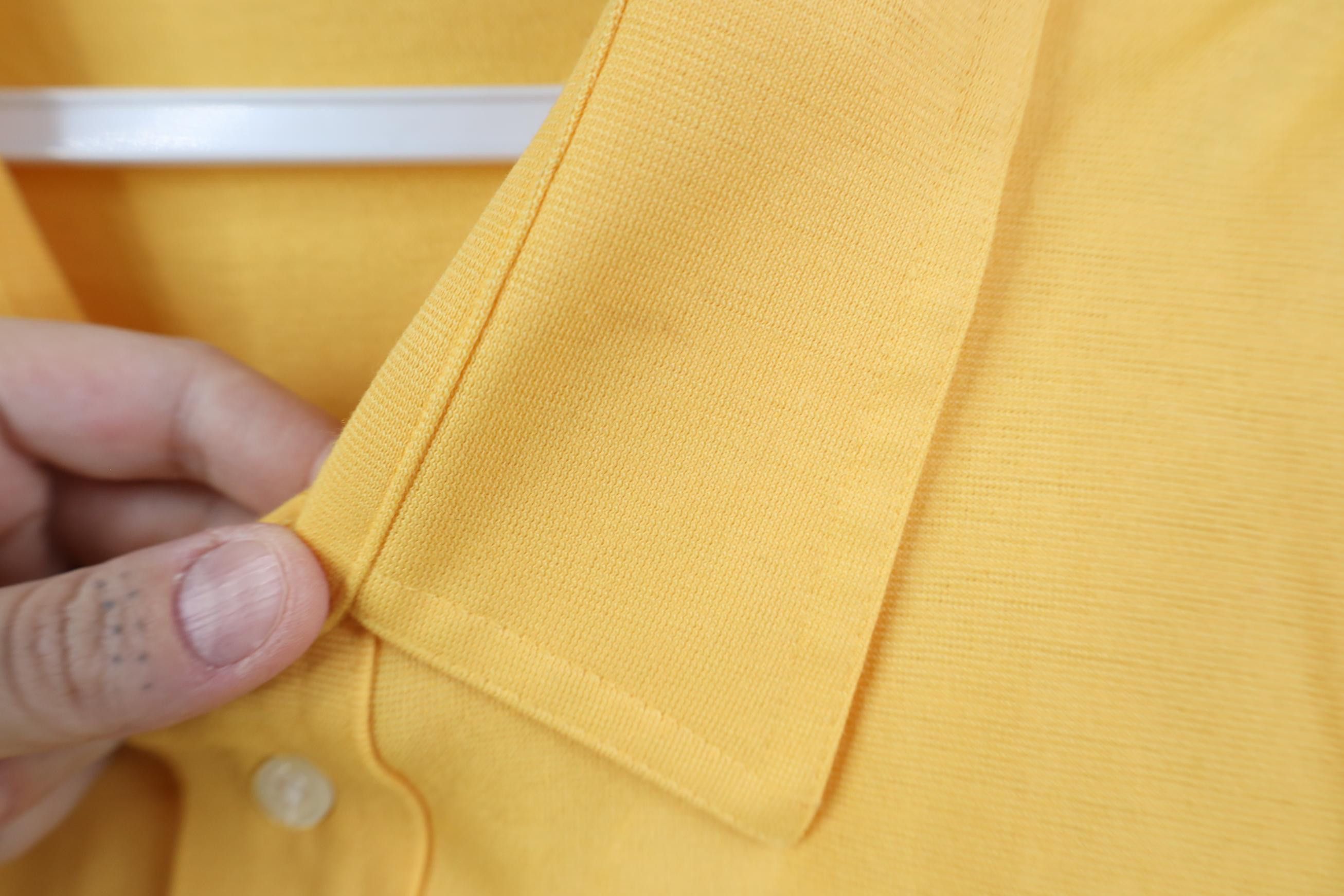 Vintage Vintage 80s 90s Streetwear Collared Golf Polo Shirt Yellow Size US XXL / EU 58 / 5 - 4 Thumbnail