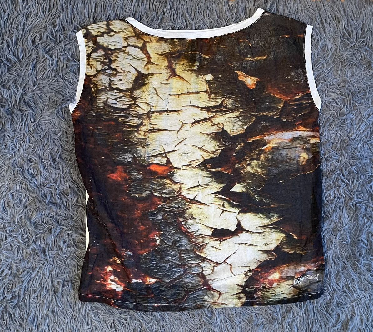 Other PROvocation avant garde graphic silk+cotton tank top Size US L / EU 52-54 / 3 - 1 Thumbnail