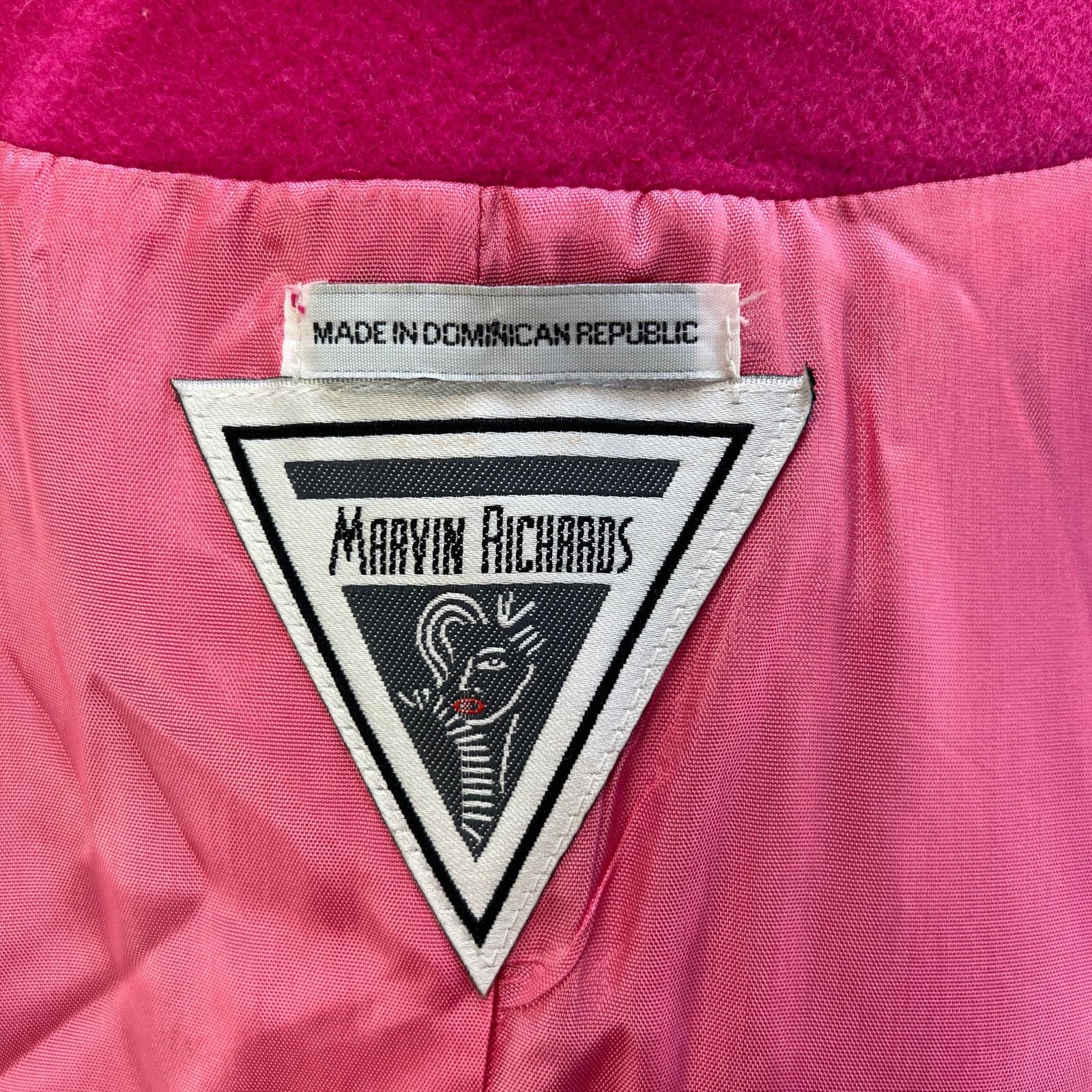 Other Marvin Richards Pink Wool Coat Size 3XL / US 20-22 - 3 Thumbnail
