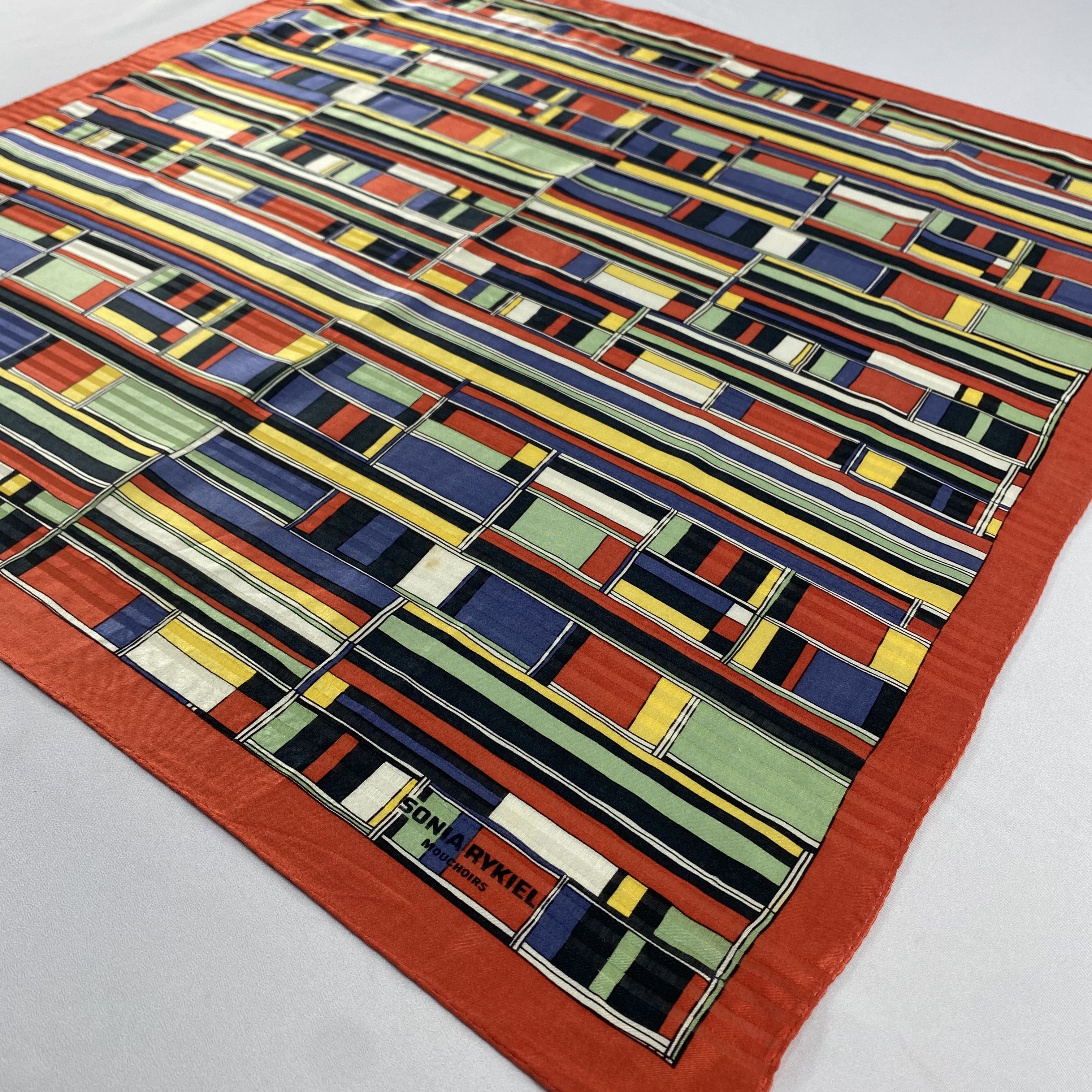 Sonia Rykiel Sonia Rykiel Silk Handkerchief / Bandana / Neckerchief C857 Size ONE SIZE - 4 Thumbnail