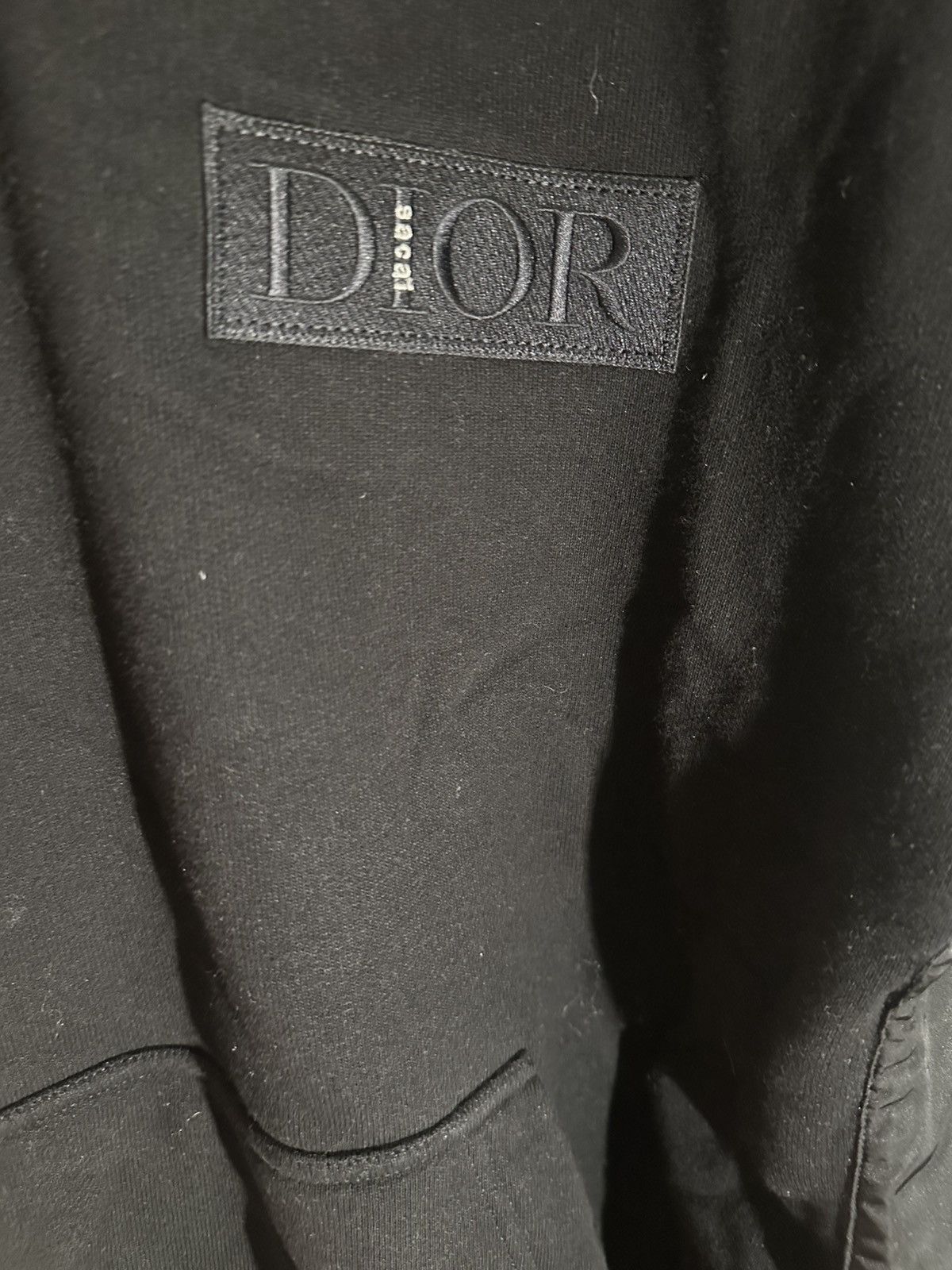 Dior × Sacai Dior x sacai Patch Side-Zip Sweatshirt Winter 2021 Hybrid Size US M / EU 48-50 / 2 - 2 Thumbnail