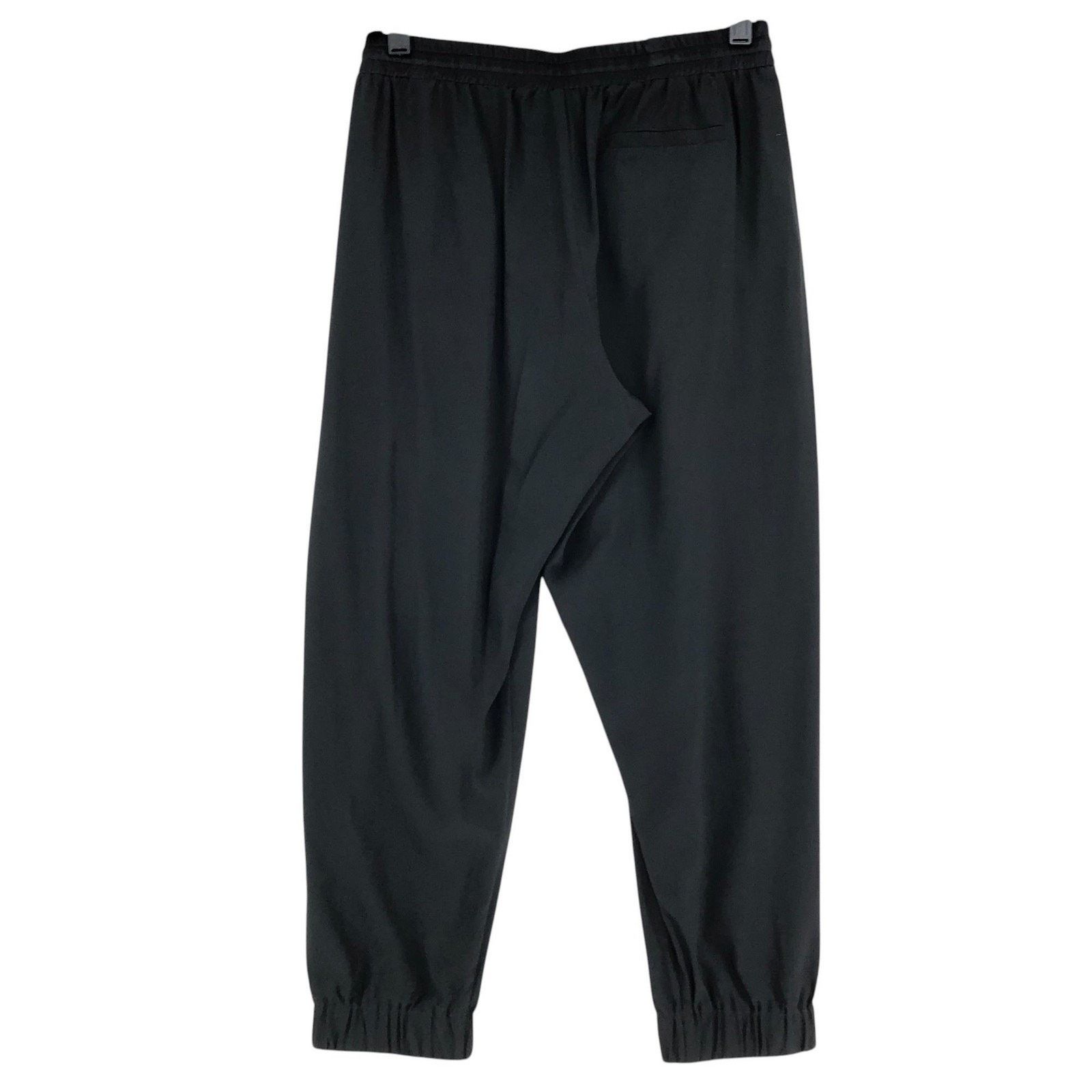 Ramy Brook Ramy Brook Pants L Black Silk Stretch Pull On Joggers USA Size 32" / US 10 / IT 46 - 5 Thumbnail