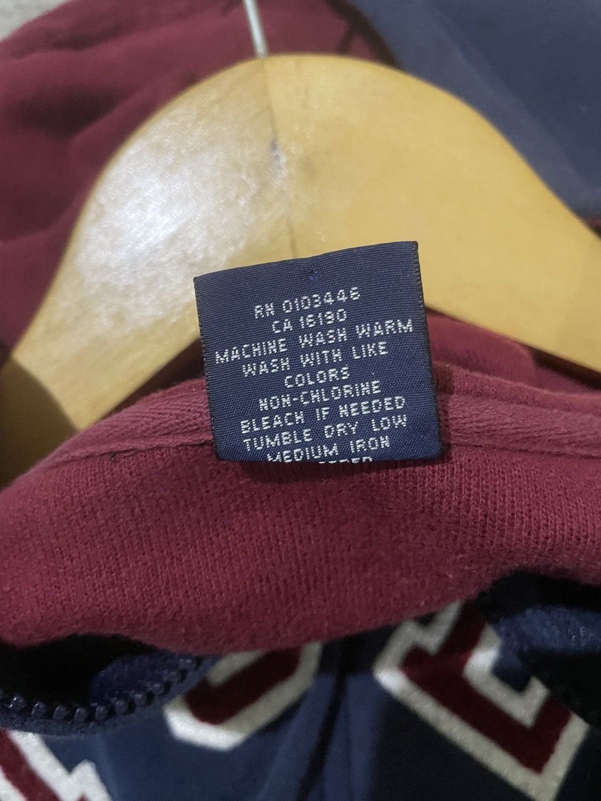 Polo Ralph Lauren Vintage 90s Polo Ralph Lauren Big Logo Zip Up Hoodie Size US L / EU 52-54 / 3 - 7 Thumbnail